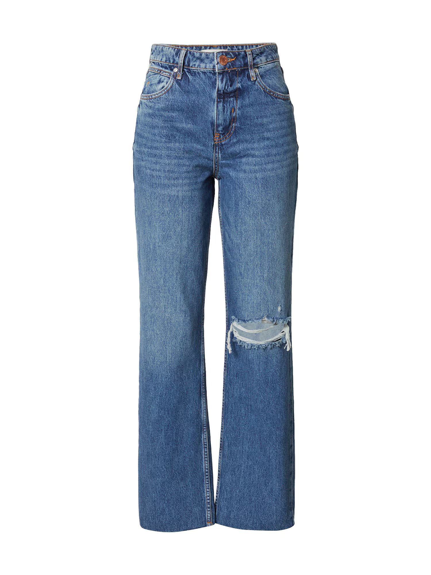 River Island Kavbojke '90S' moder denim - Pepit.si