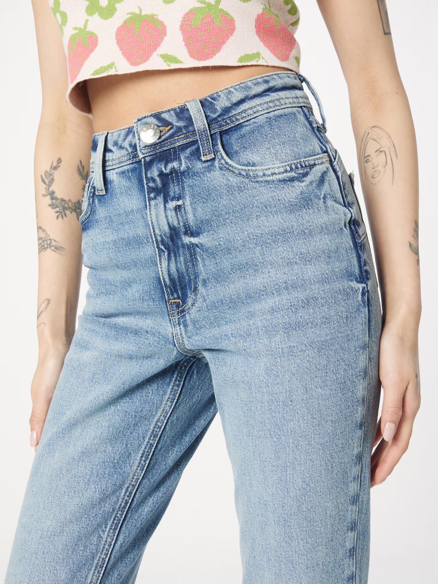 River Island Kavbojke 'CAMILLA' moder denim - Pepit.si