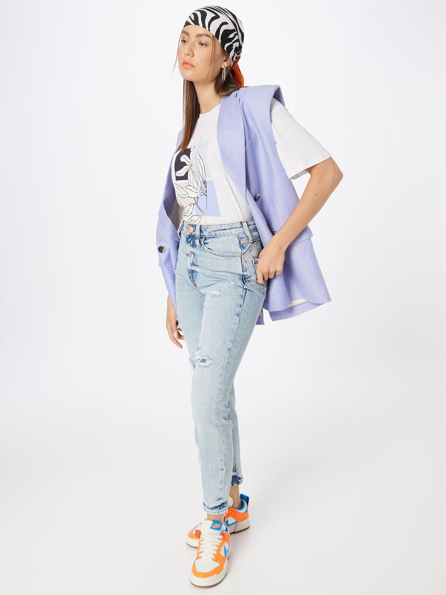 River Island Kavbojke 'CARRIE' moder denim - Pepit.si