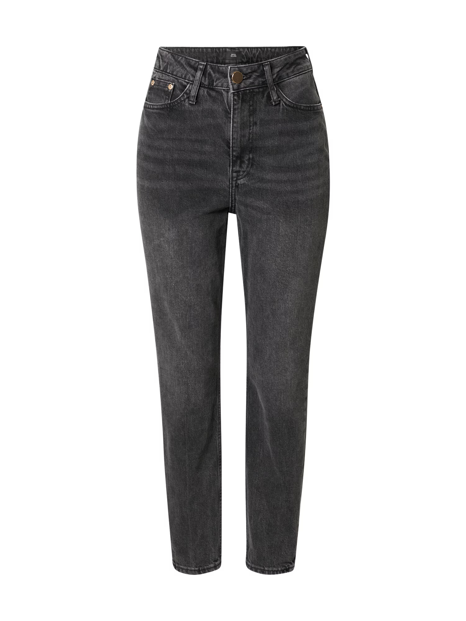 River Island Kavbojke črn denim - Pepit.si