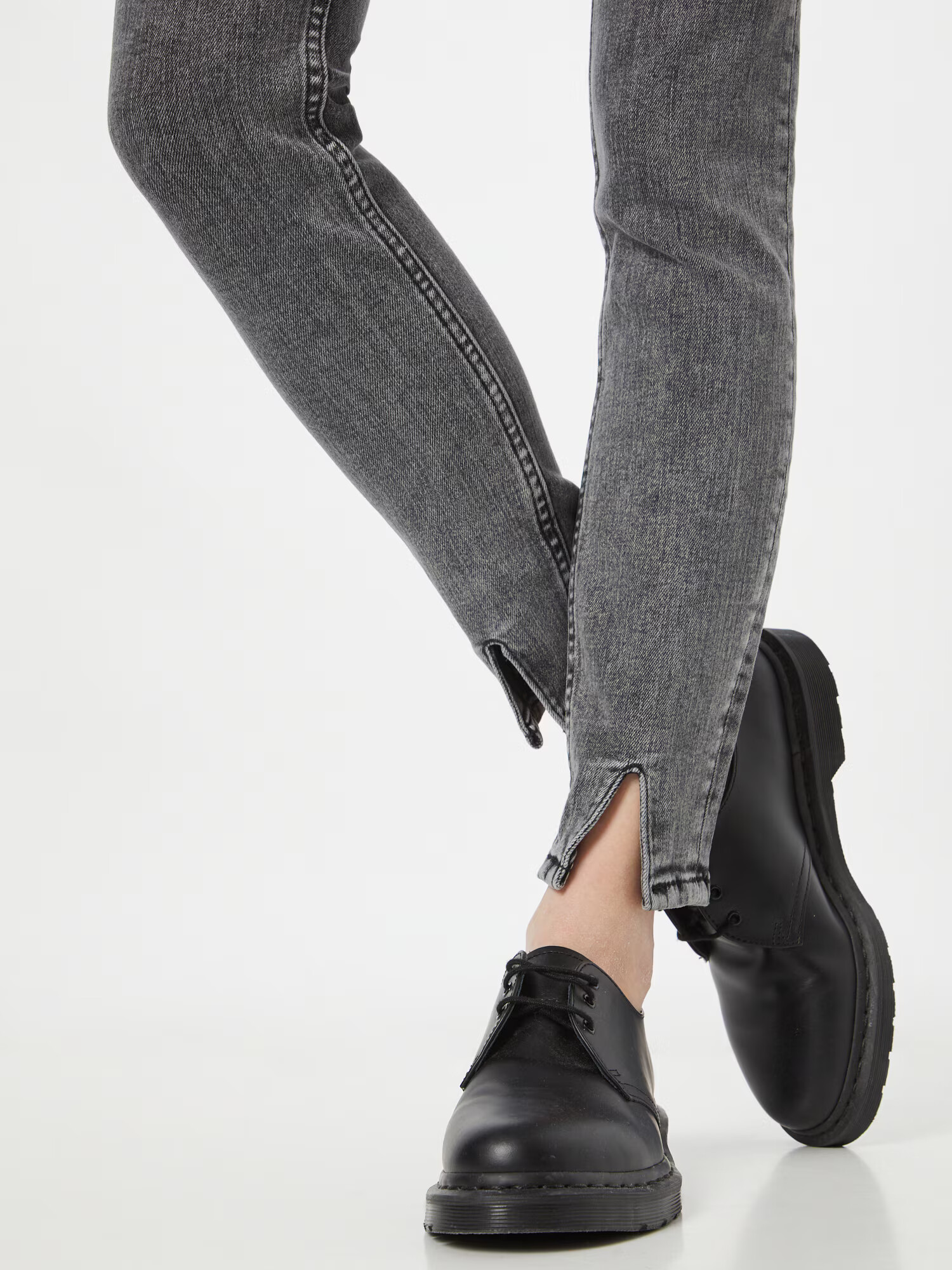 River Island Kavbojke črn denim - Pepit.si