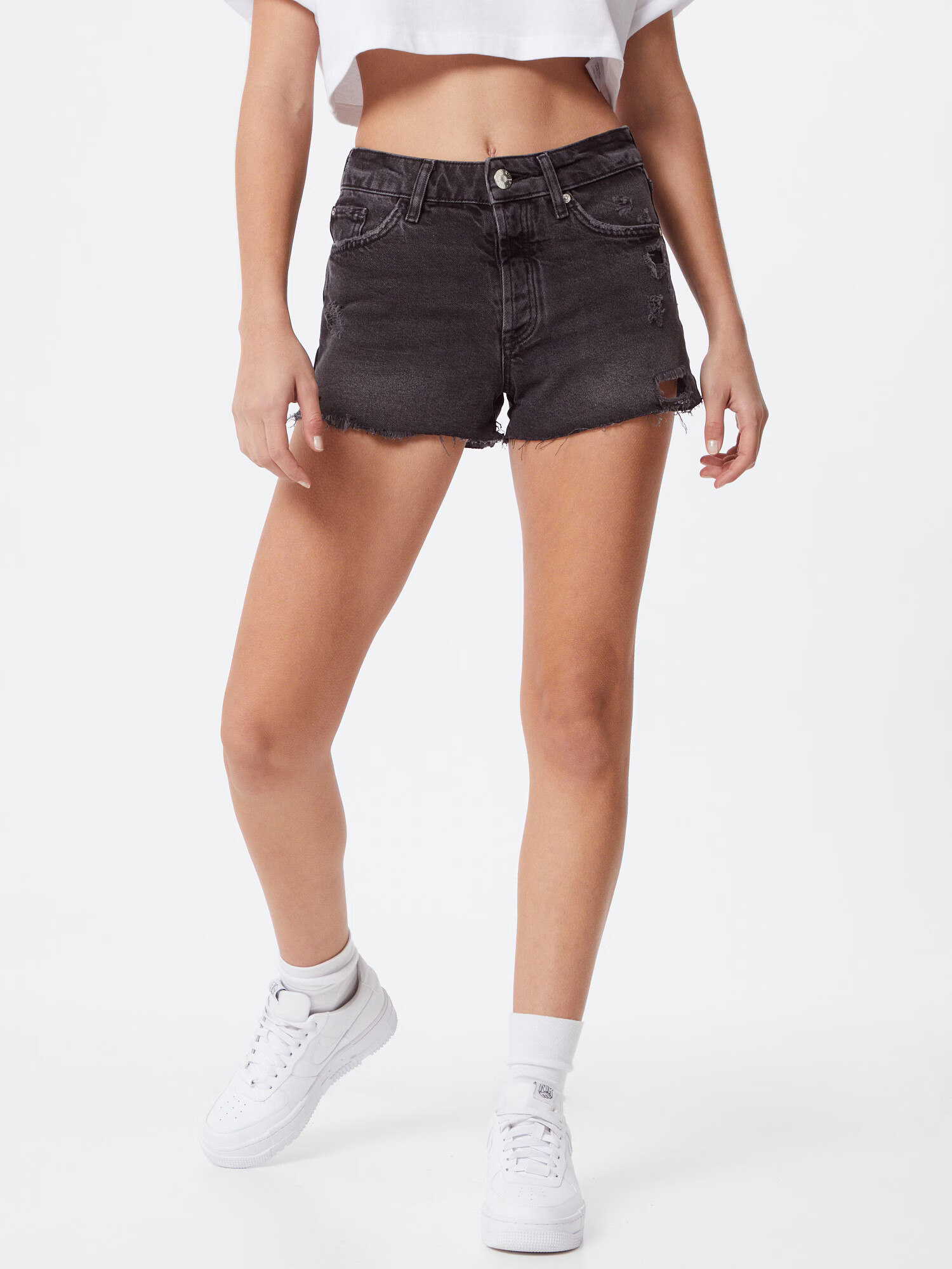 River Island Kavbojke 'HANNAH' črn denim - Pepit.si