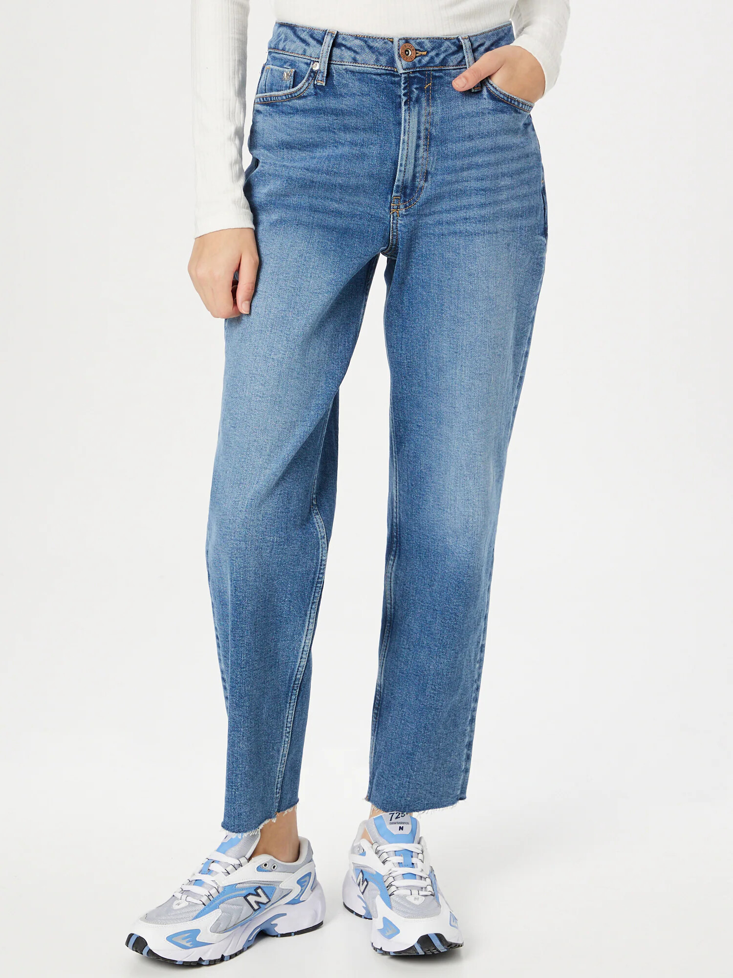 River Island Kavbojke 'INAYA' moder denim - Pepit.si