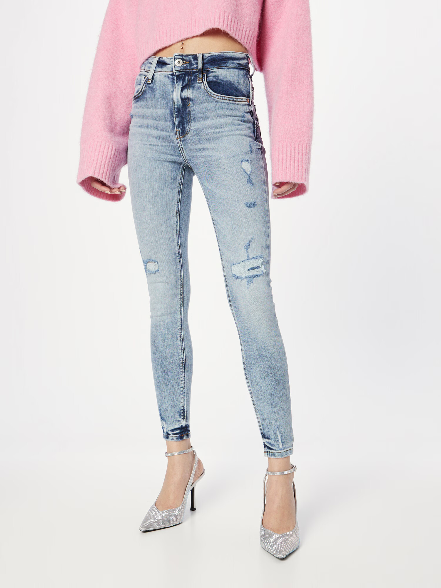 River Island Kavbojke 'LYNTON' moder denim - Pepit.si