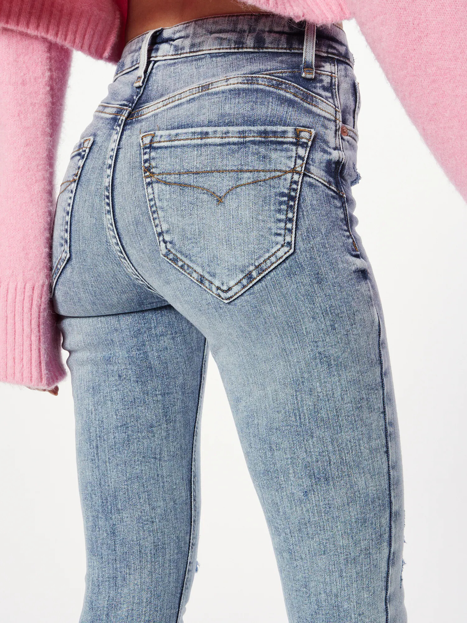 River Island Kavbojke 'LYNTON' moder denim - Pepit.si