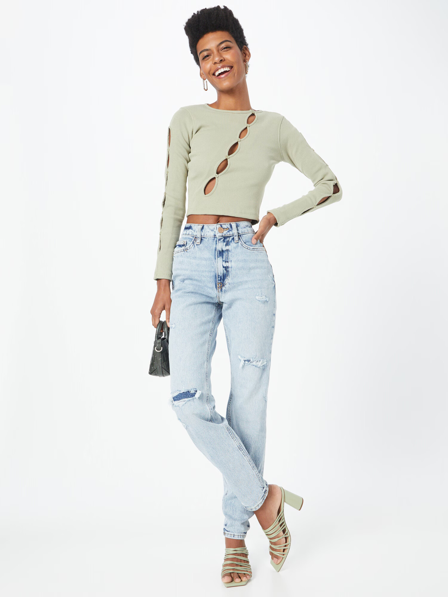 River Island Kavbojke 'MATILDA' moder denim - Pepit.si