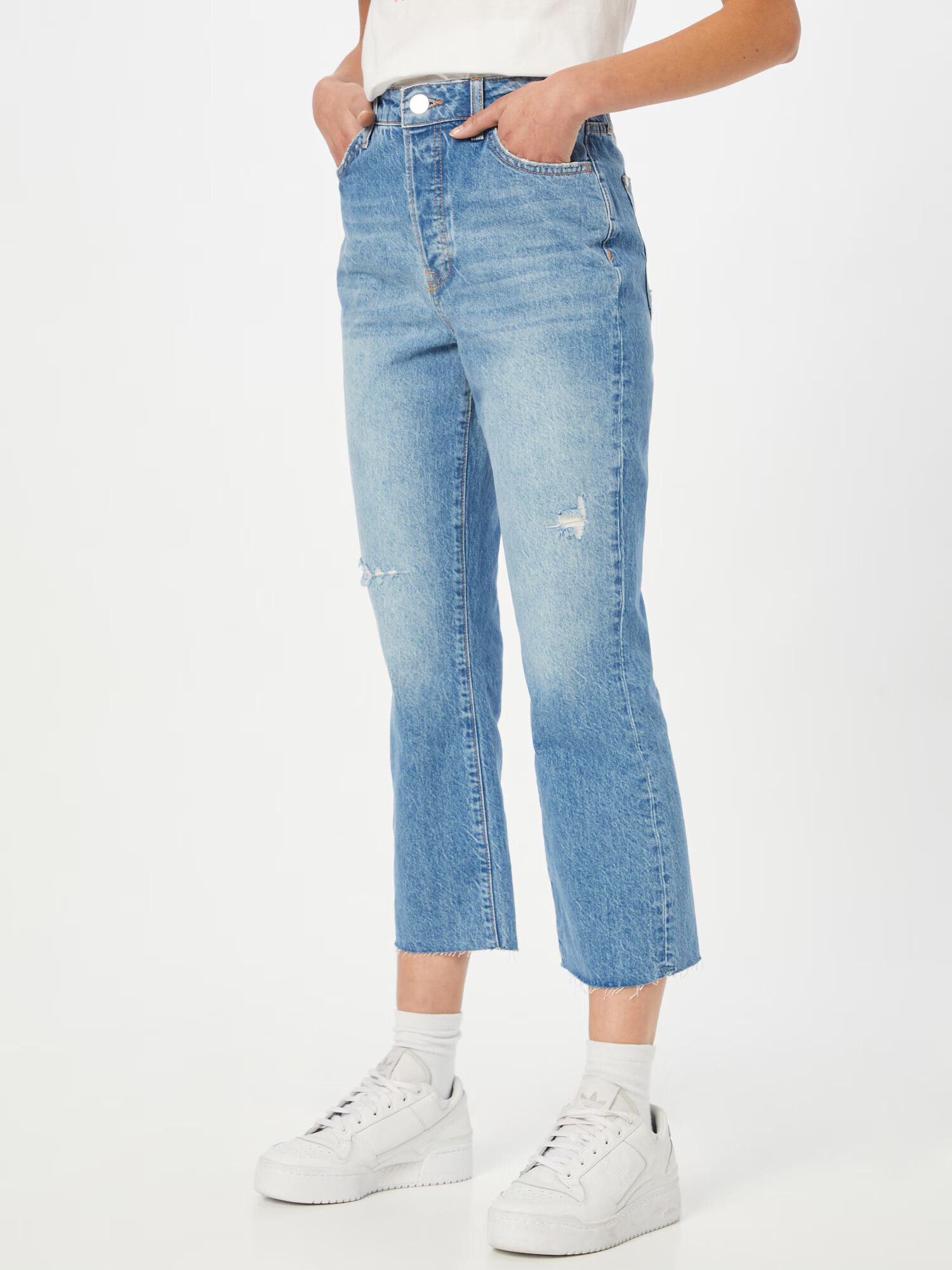 River Island Kavbojke moder denim - Pepit.si