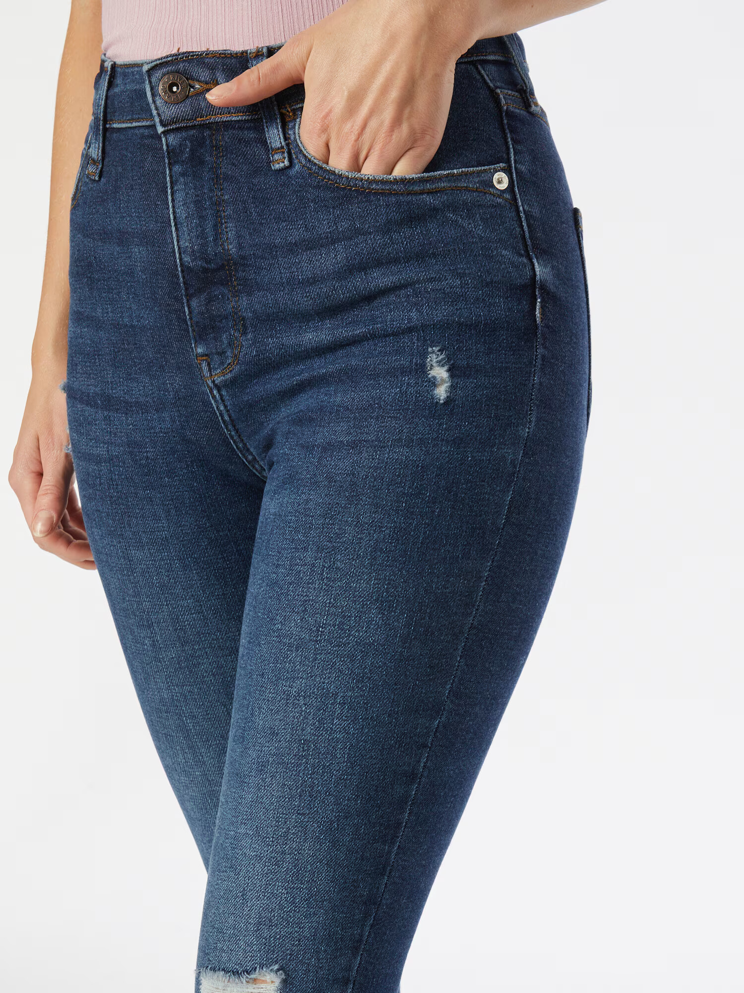 River Island Kavbojke moder denim - Pepit.si