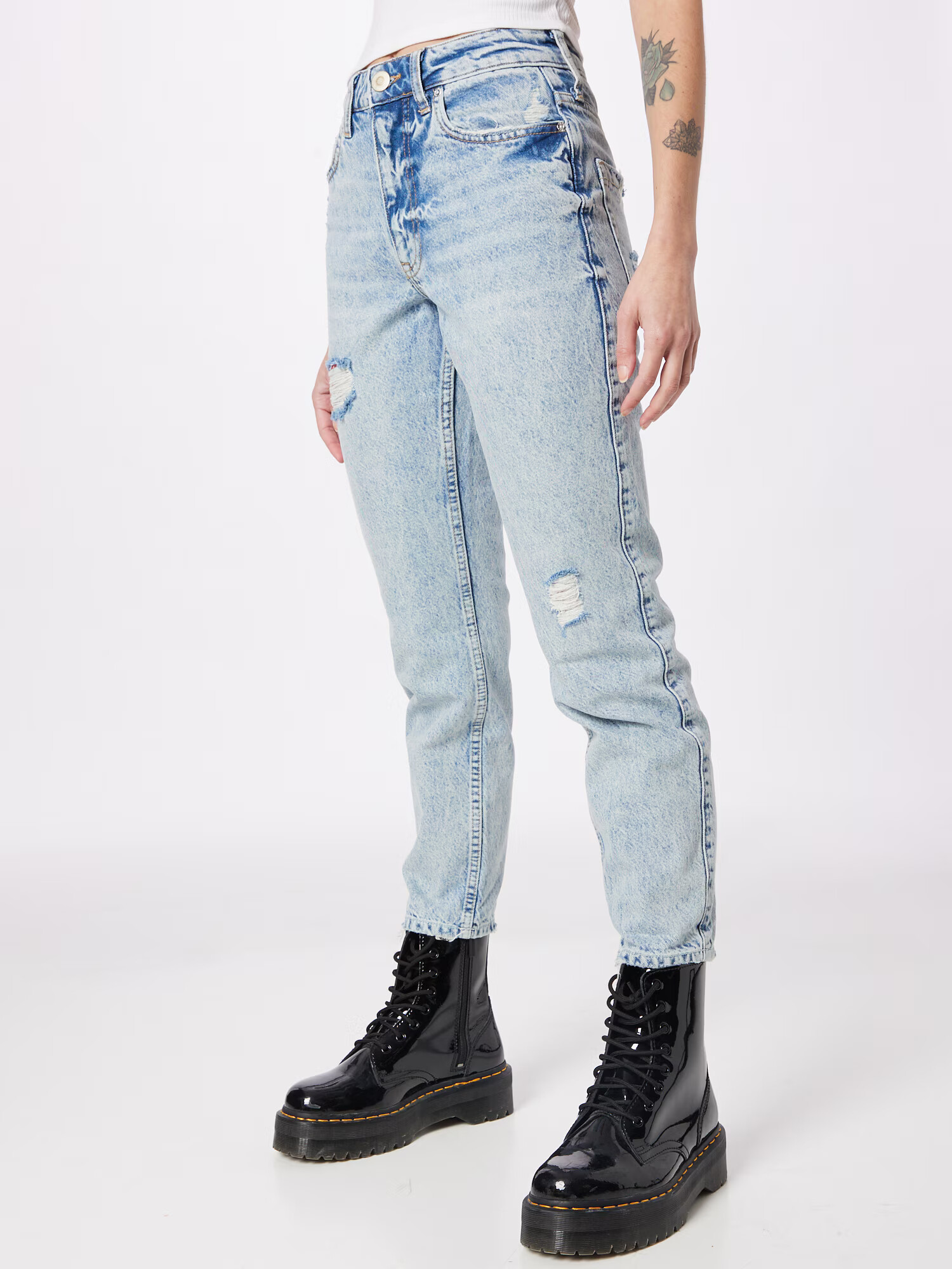 River Island Kavbojke moder denim - Pepit.si