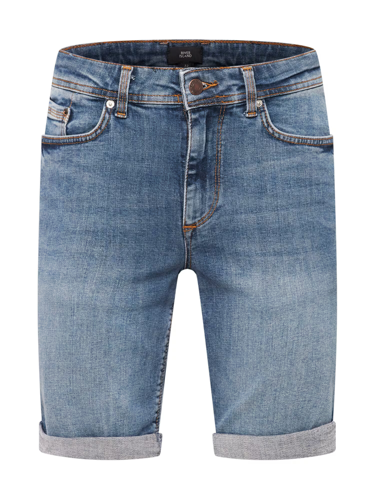 River Island Kavbojke moder denim - Pepit.si