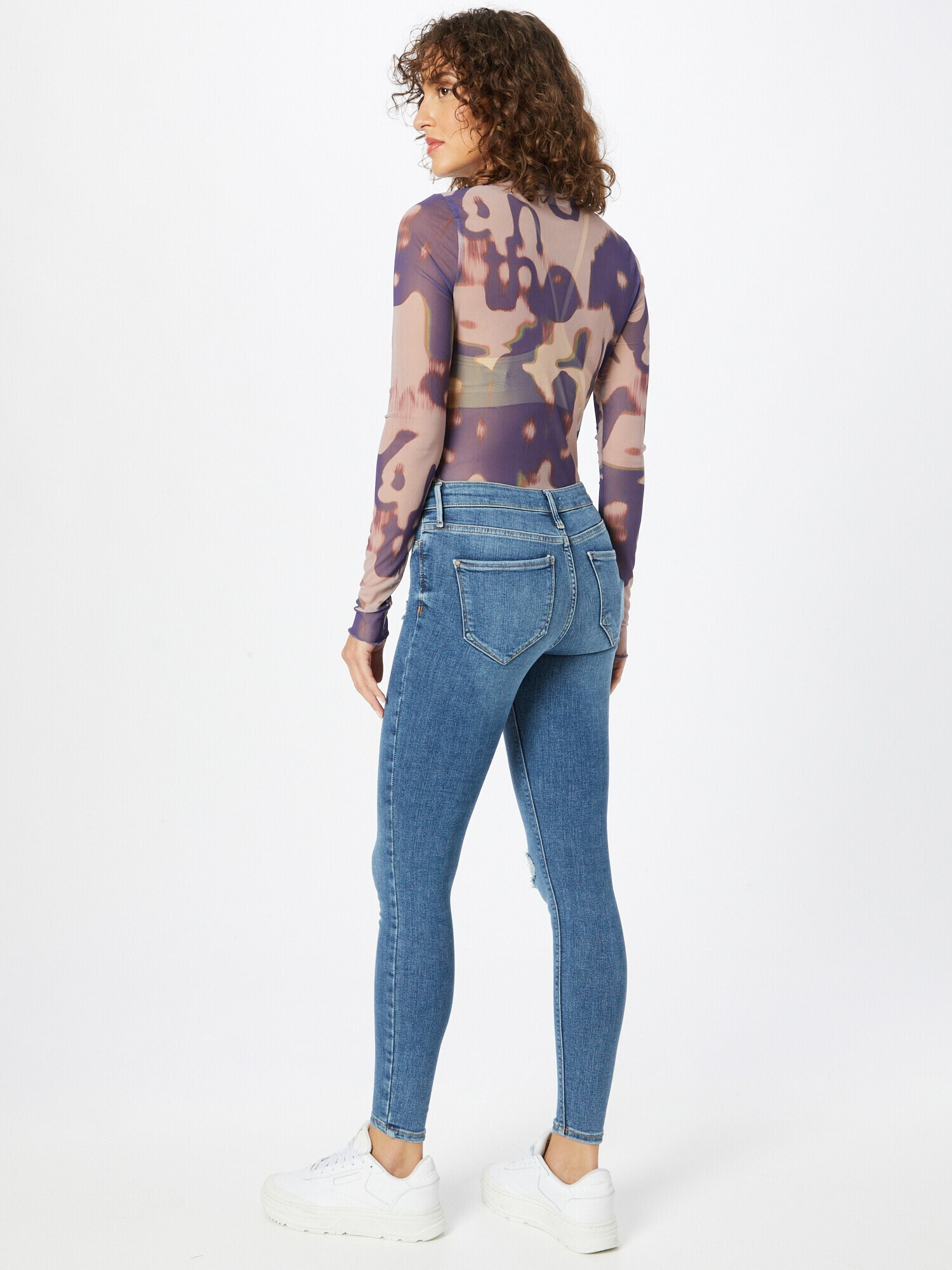 River Island Kavbojke 'MOLLY HERMAN' moder denim - Pepit.si