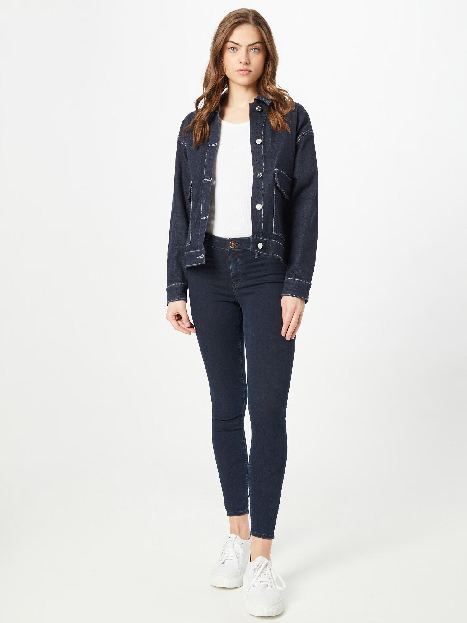 River Island Kavbojke 'MOLLY' moder denim - Pepit.si