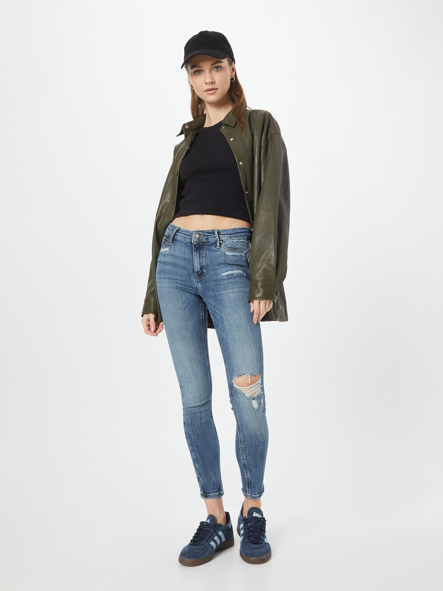 River Island Kavbojke 'MOLLY' moder denim - Pepit.si