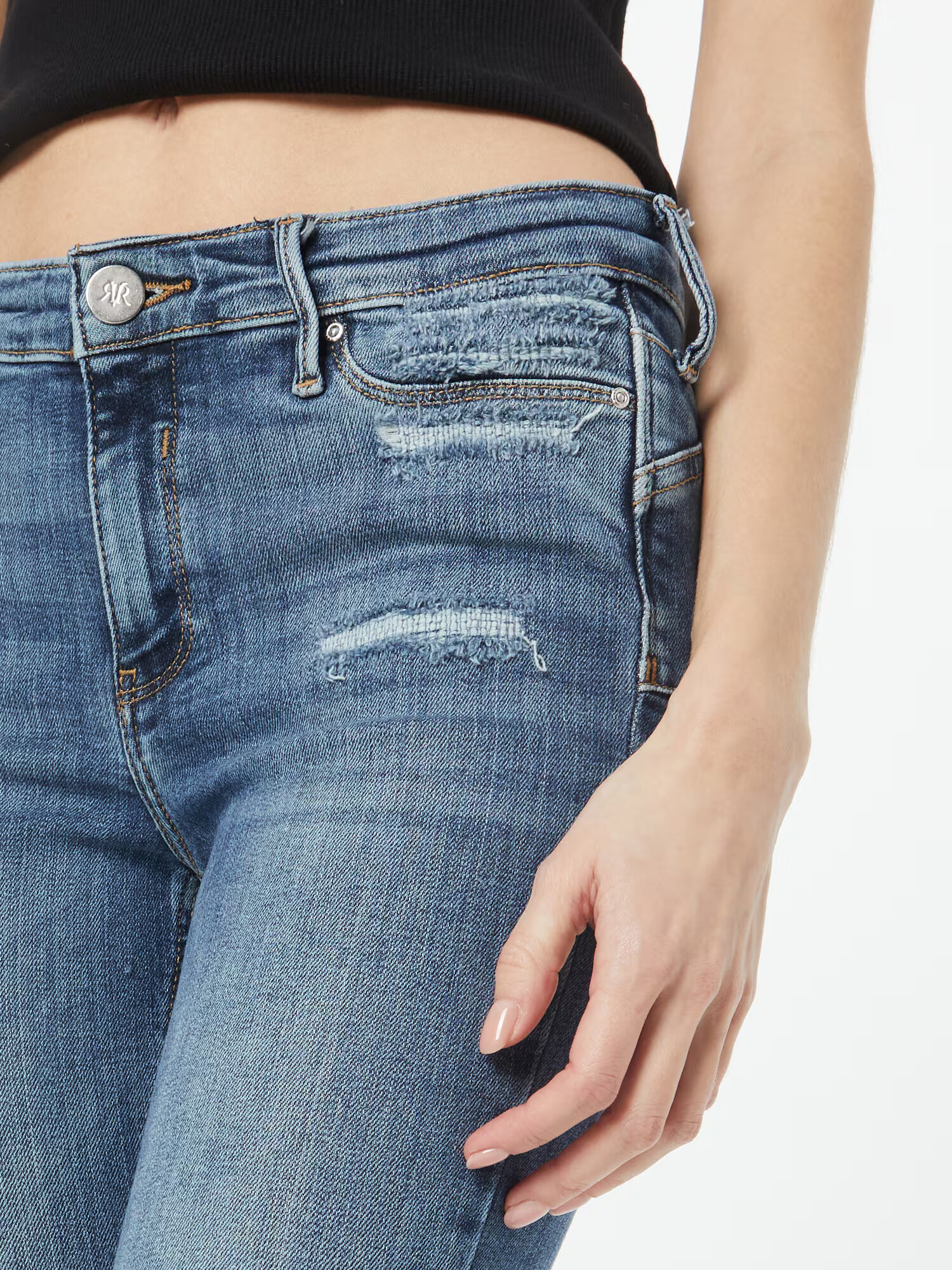 River Island Kavbojke 'MOLLY' moder denim - Pepit.si