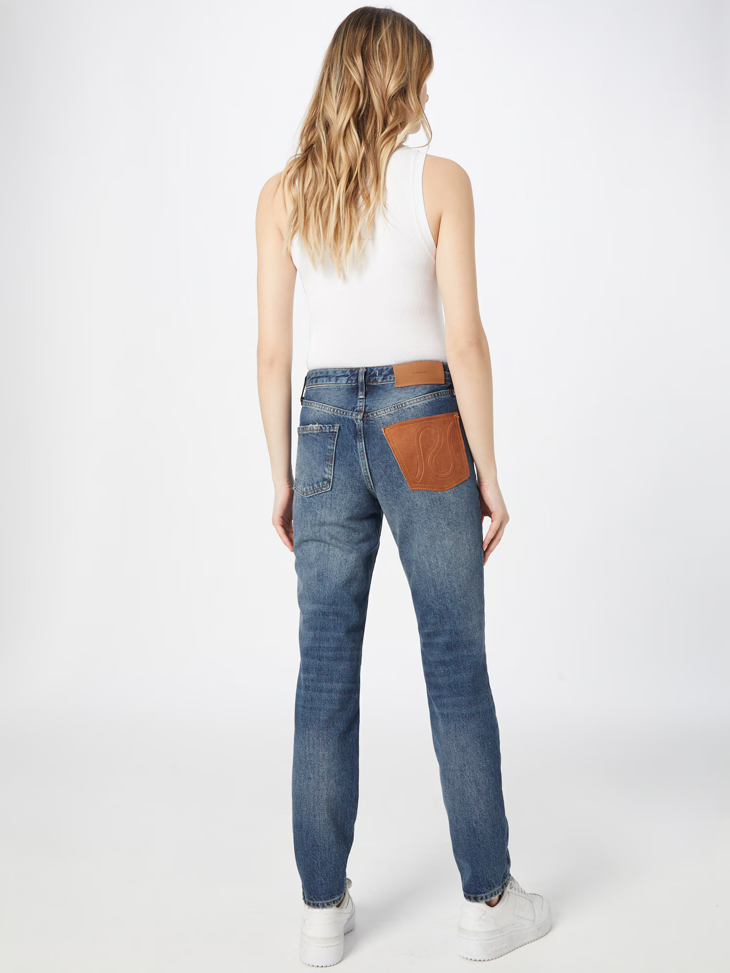 River Island Kavbojke 'MR STRAIGHT COLBY' moder denim - Pepit.si