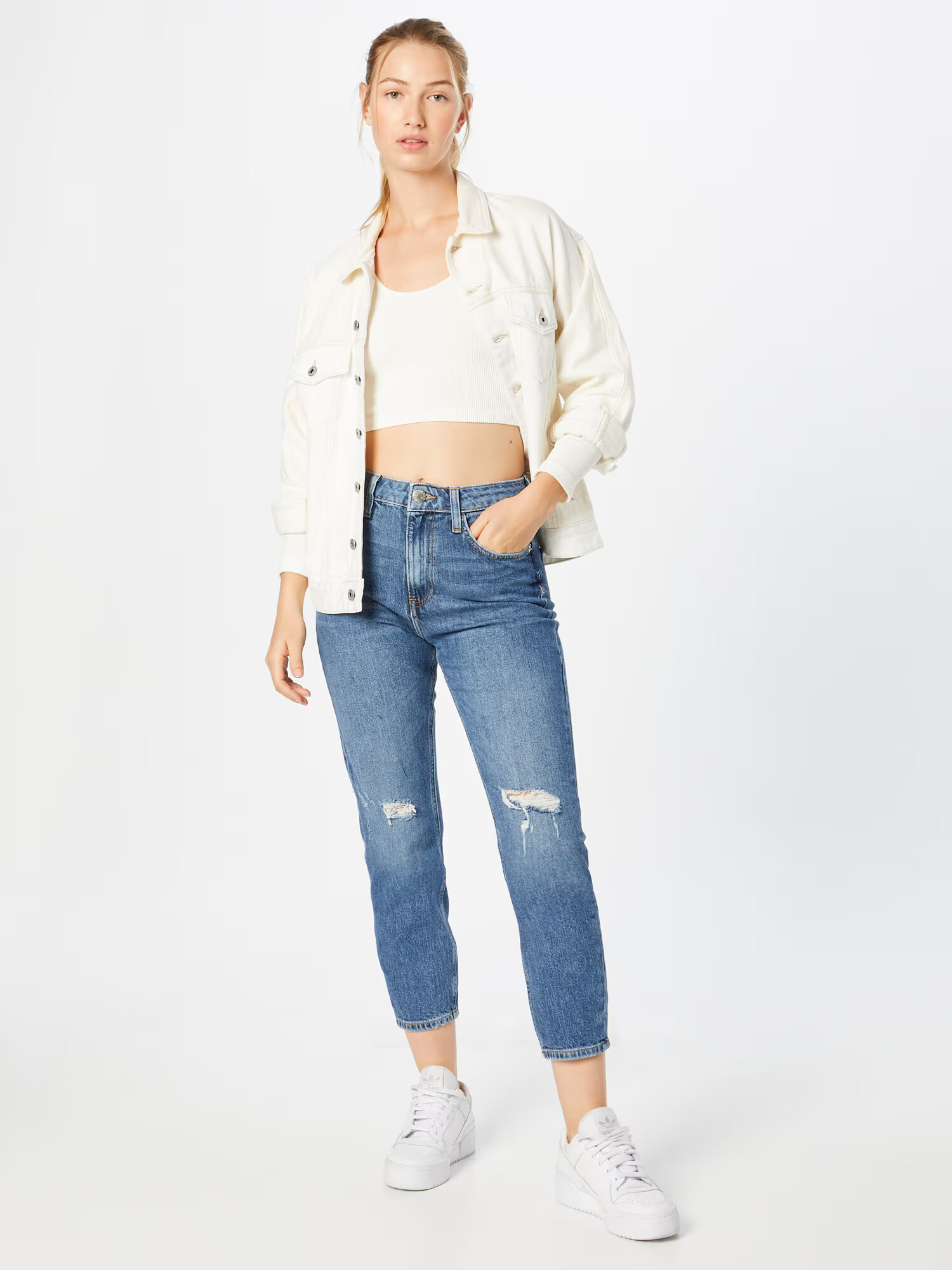 River Island Kavbojke 'PARIS' moder denim - Pepit.si