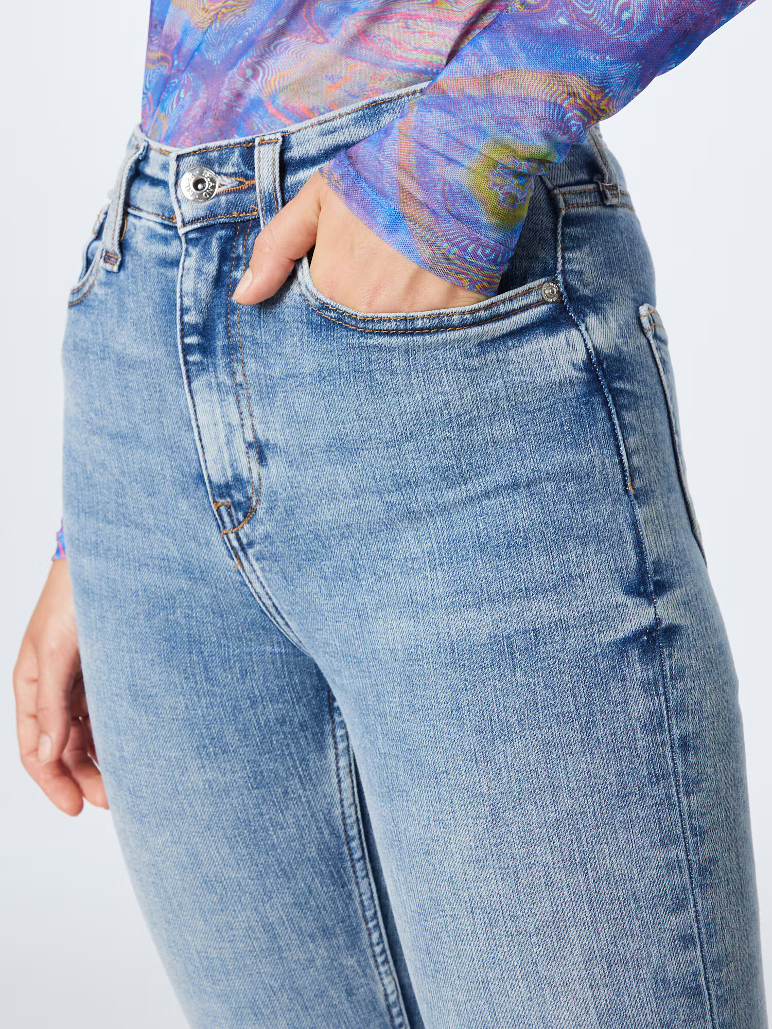 River Island Kavbojke 'SIMON' moder denim - Pepit.si