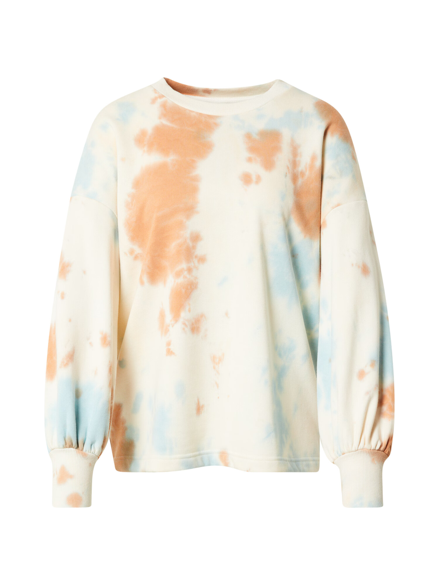 ROXY Sweatshirt 'KINDRED SOULS' volneno bela / konjak / svetlo modra - Pepit.si