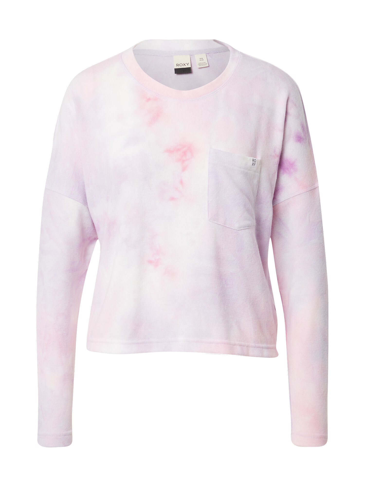 ROXY Sweatshirt 'SUNSHINE SPIRIT' roza / bela - Pepit.si