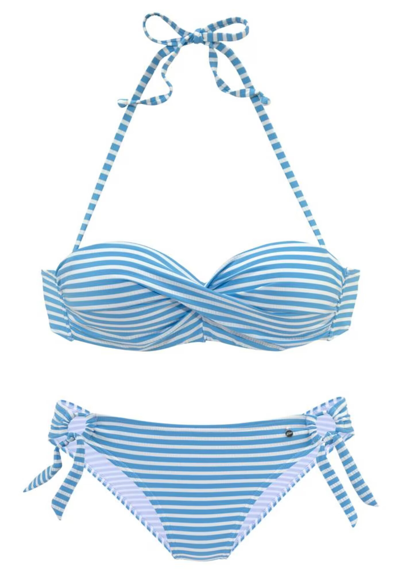 s.Oliver Bikini modra / bela - Pepit.si