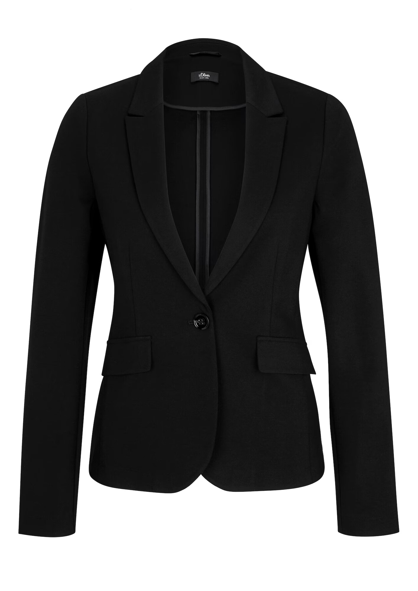 s.Oliver BLACK LABEL Blazer črna - Pepit.si