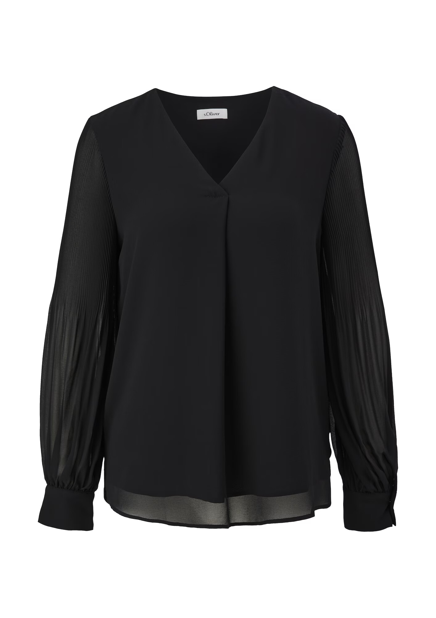 s.Oliver BLACK LABEL Bluza črna - Pepit.si