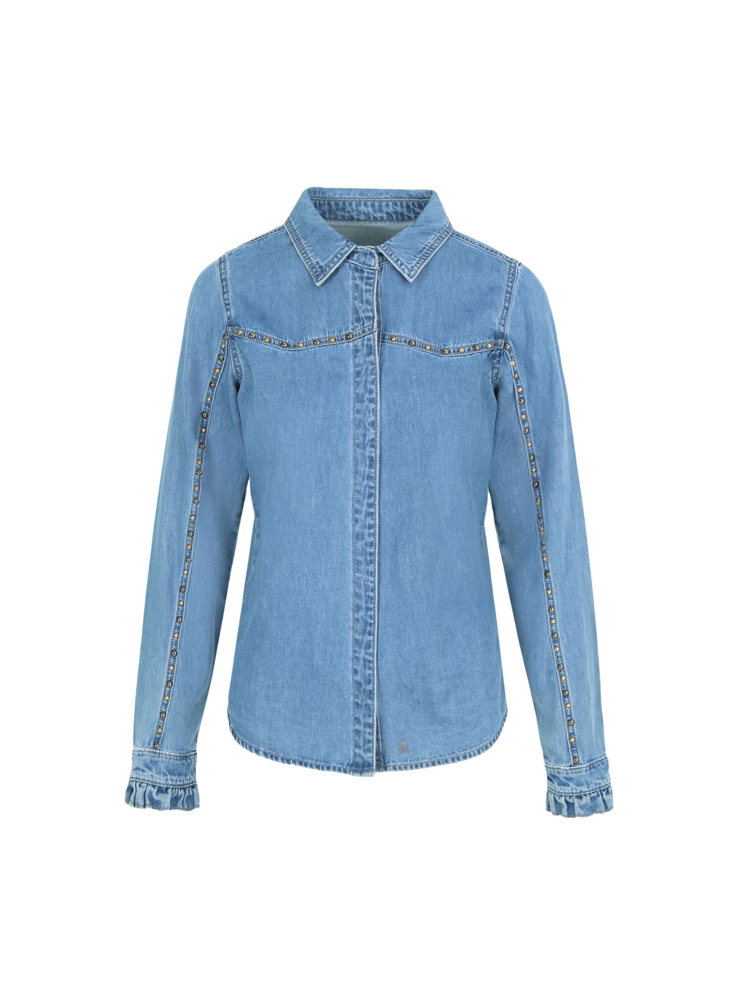 Scalpers Bluza moder denim - Pepit.si