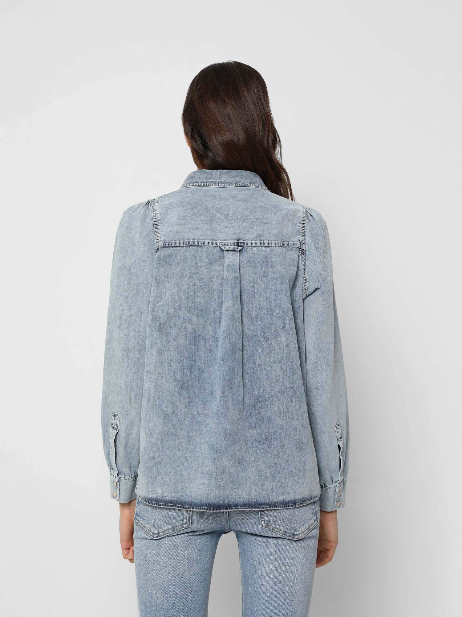 Scalpers Bluza moder denim - Pepit.si