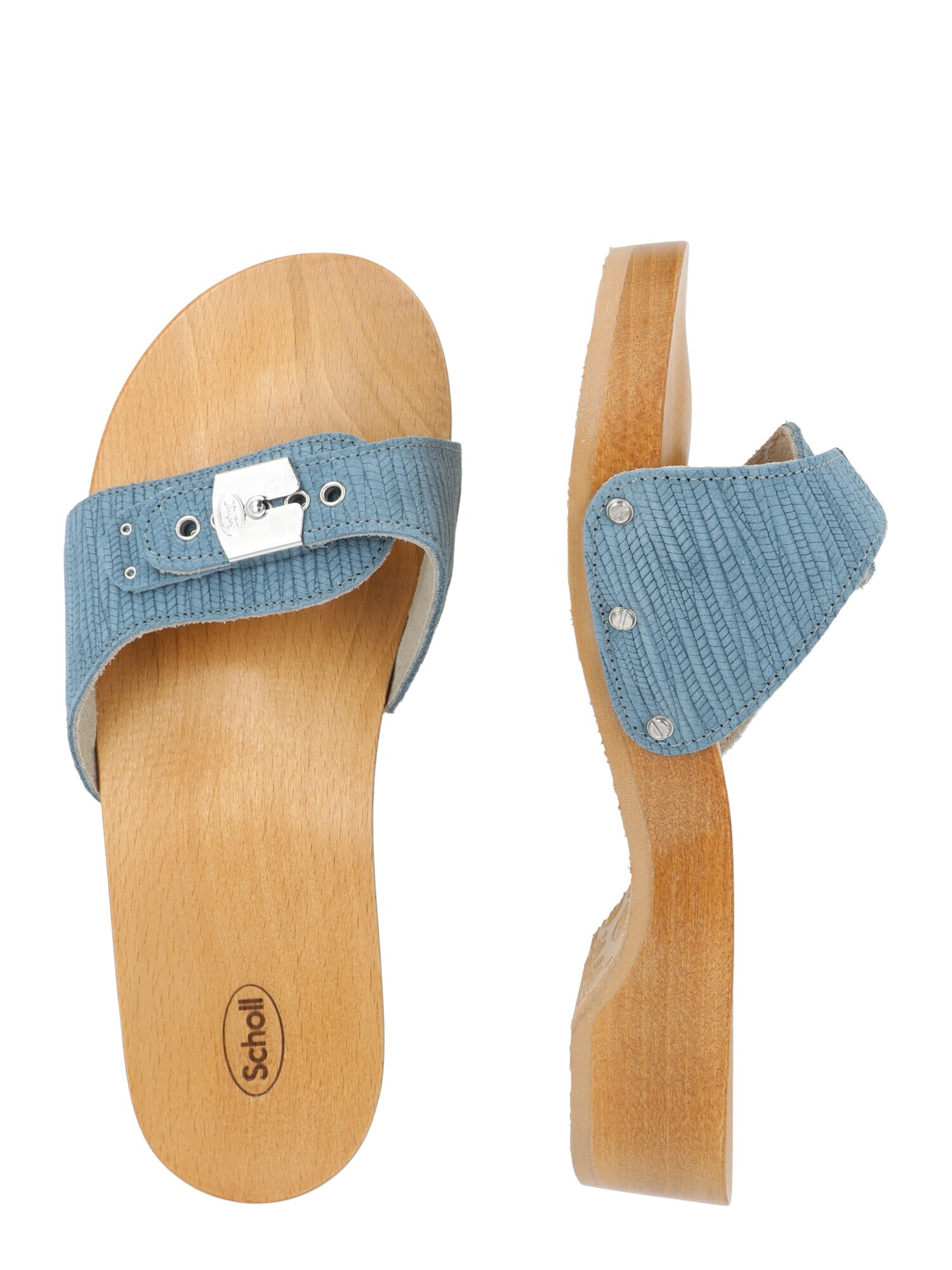 Scholl Iconic Cokle moder denim - Pepit.si