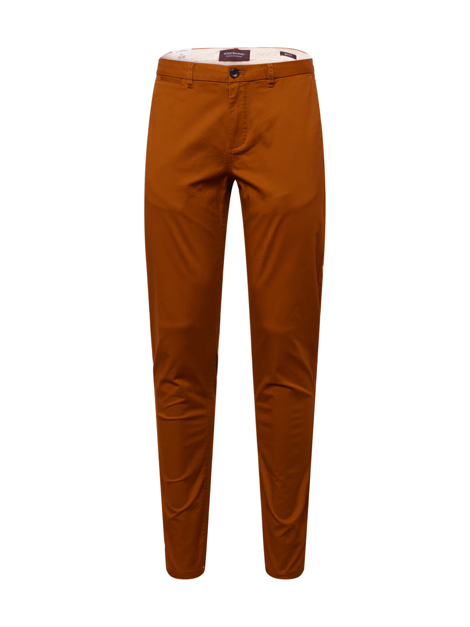 SCOTCH & SODA Chino hlače rjava - Pepit.si