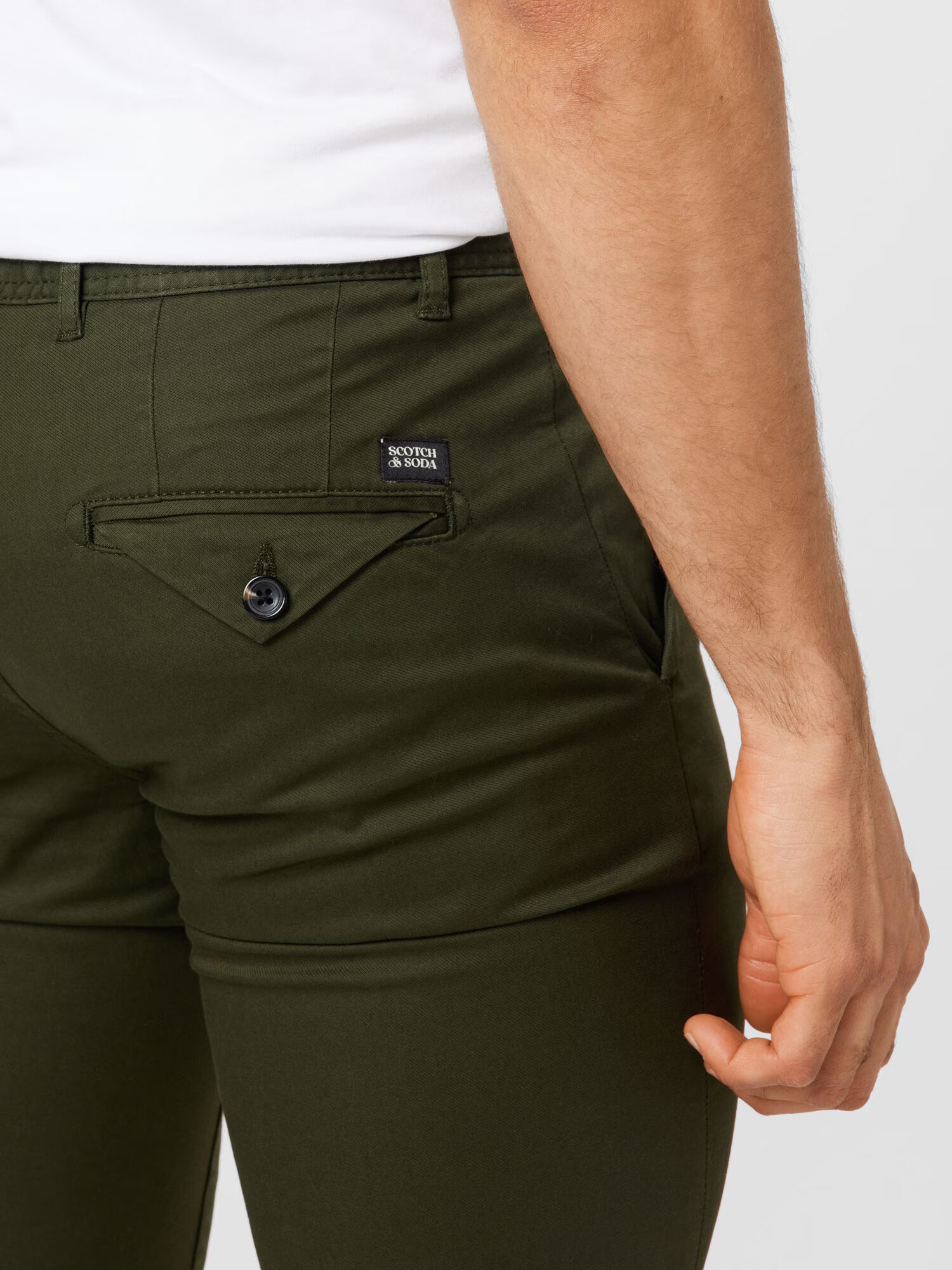 SCOTCH & SODA Chino hlače 'Mott' kaki - Pepit.si