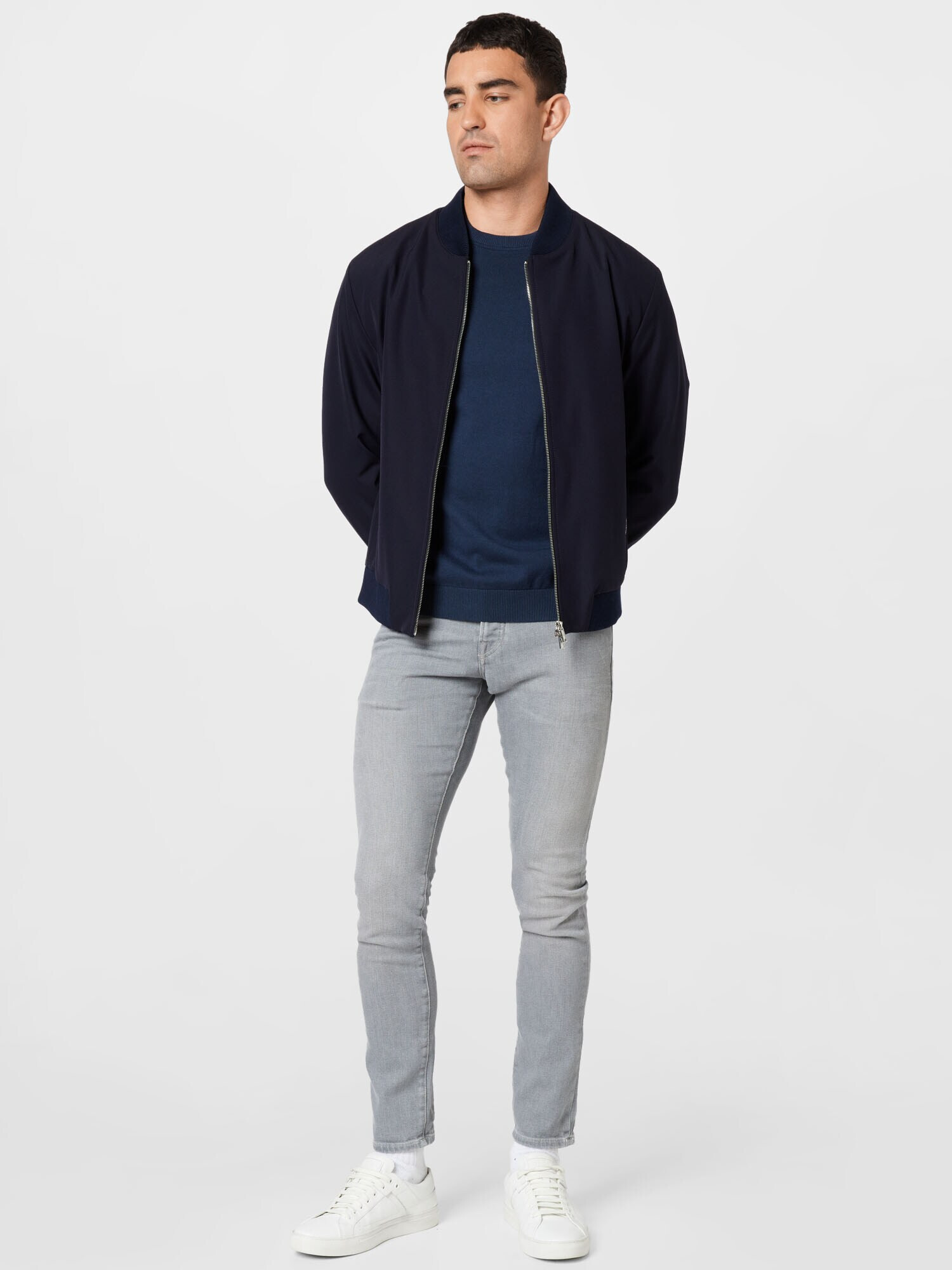 SCOTCH & SODA Kavbojke 'Essentials Ralston' siv denim - Pepit.si