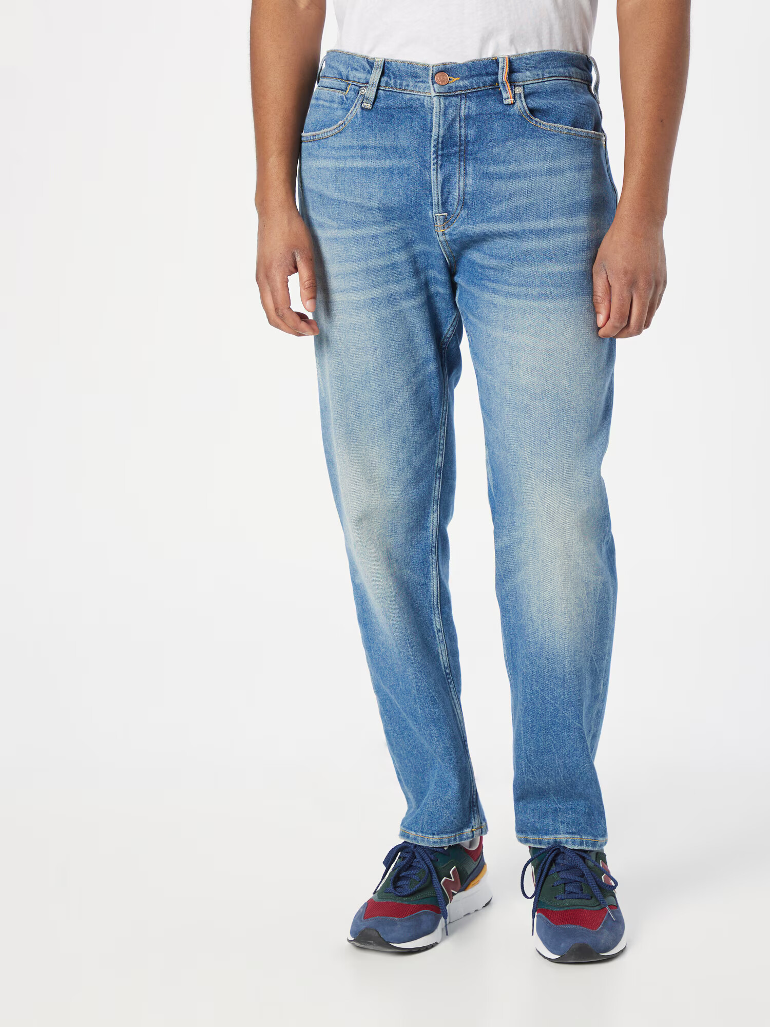 SCOTCH & SODA Kavbojke 'The Drop regular tapered jeans — Blue Li' moder denim - Pepit.si