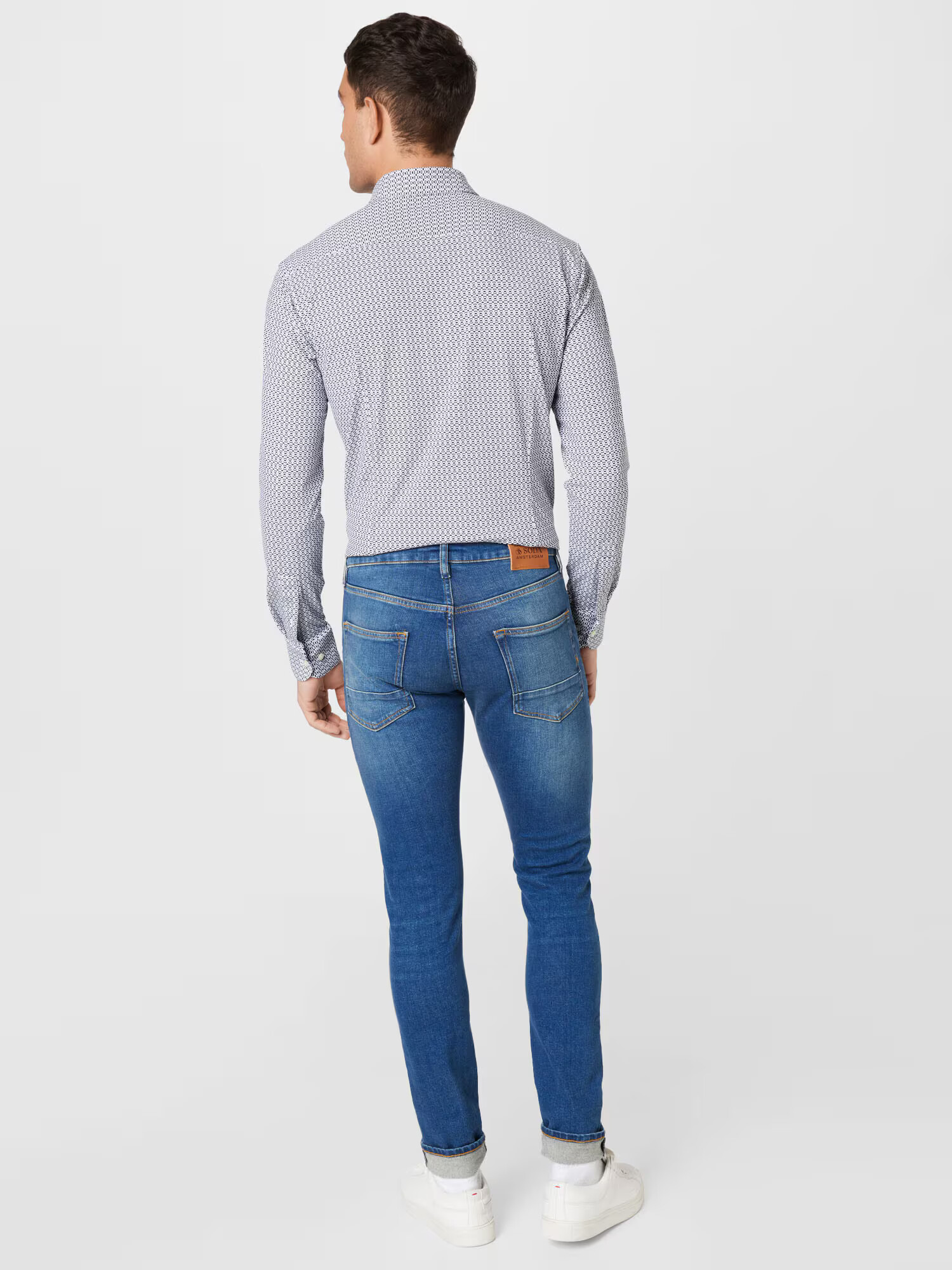 SCOTCH & SODA Kavbojke 'Ralston' moder denim - Pepit.si