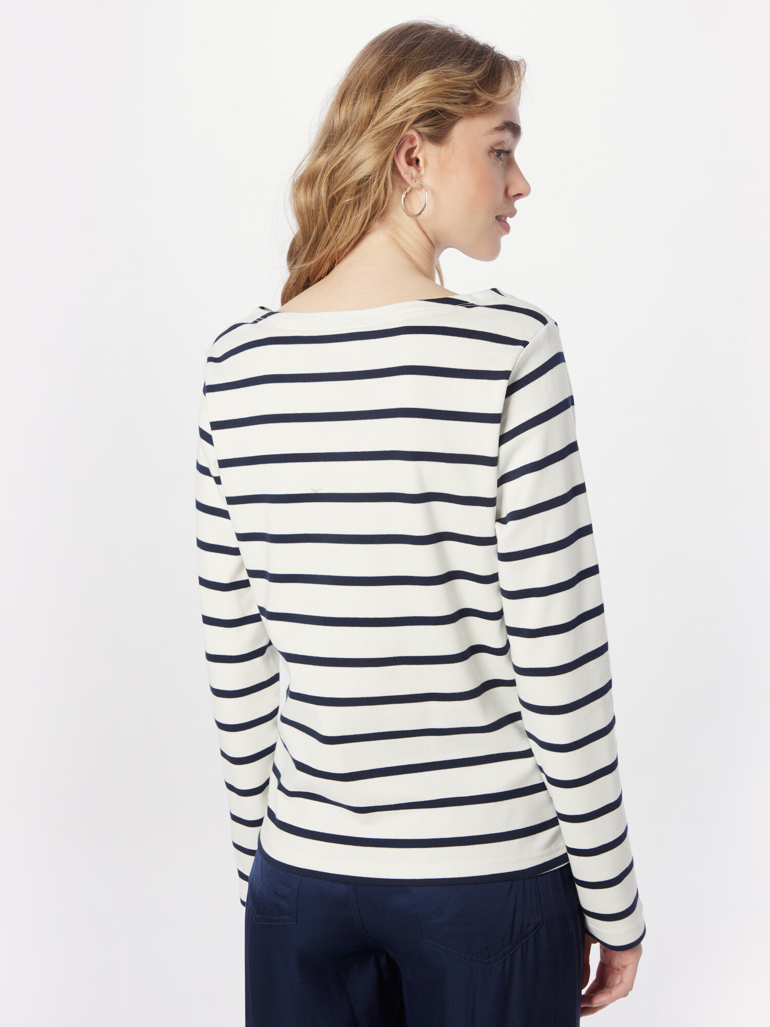 SCOTCH & SODA Majica 'Breton' mornarska / rdeča / off-bela - Pepit.si