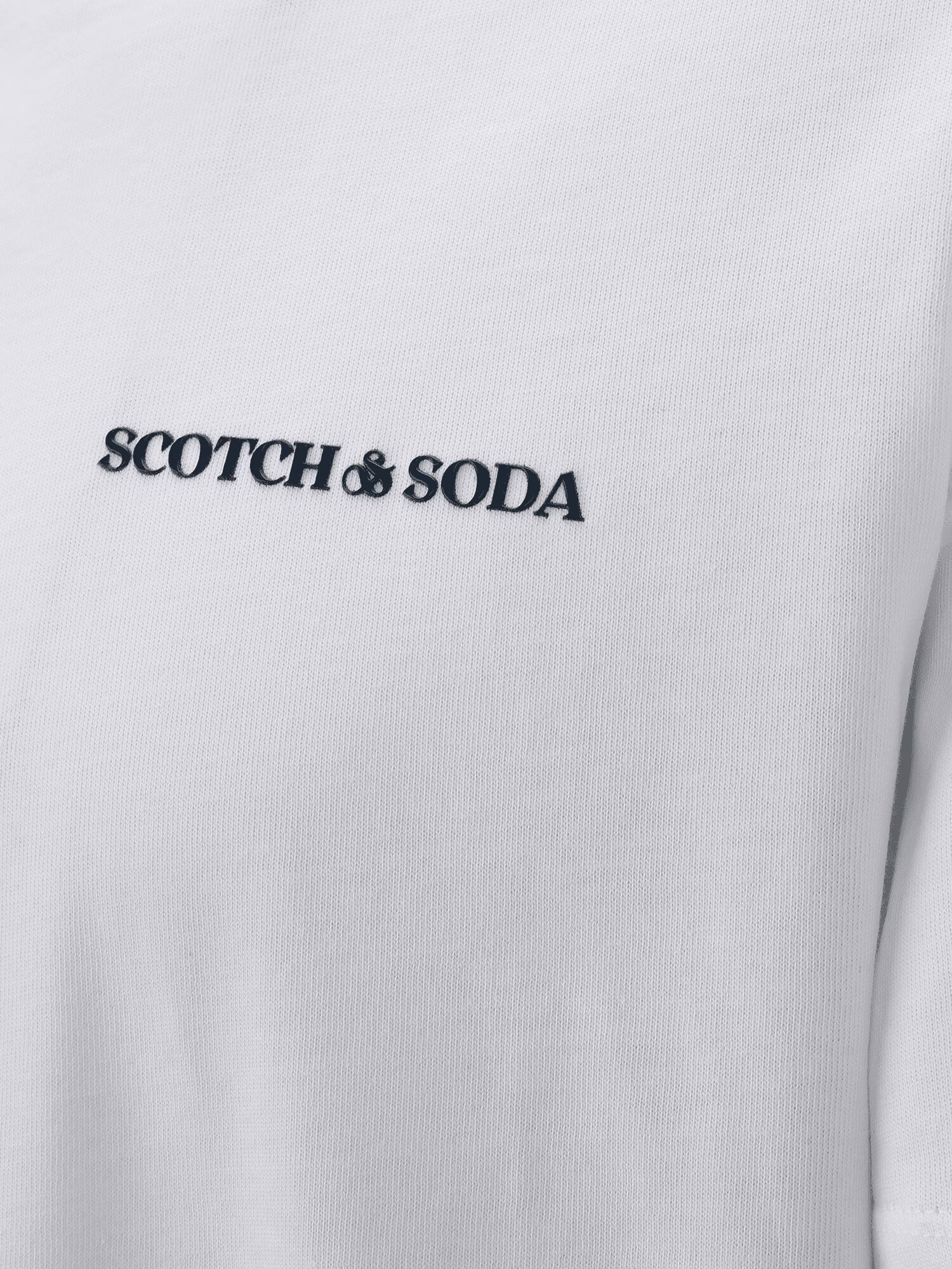 SCOTCH & SODA Majica črna / bela - Pepit.si