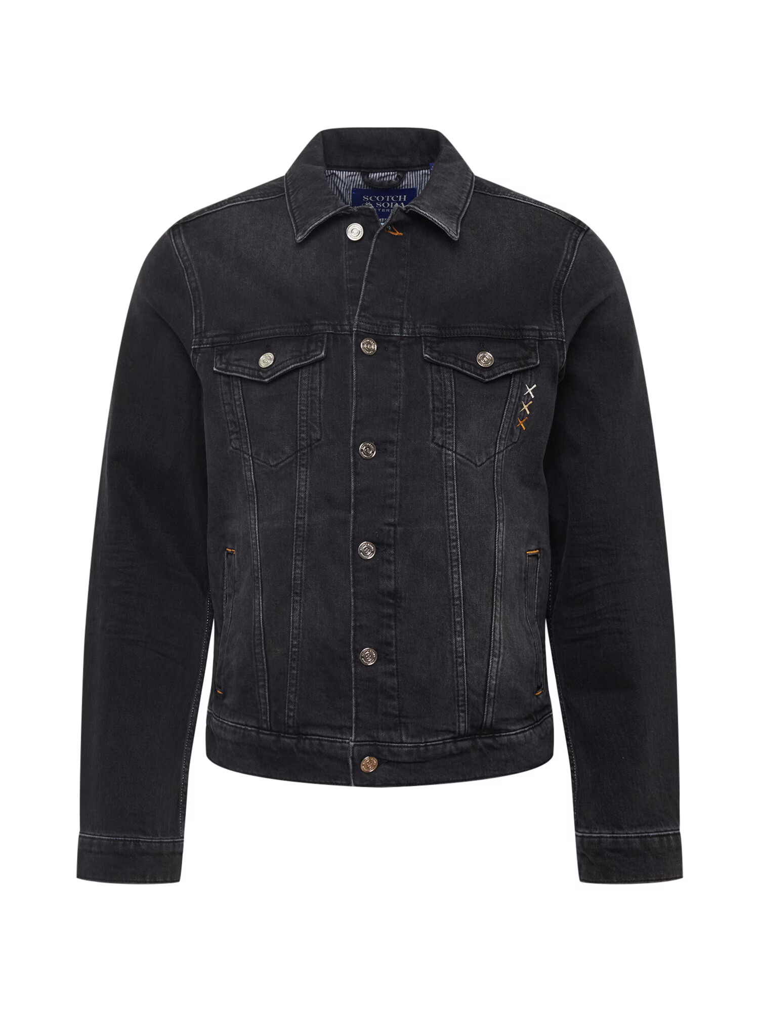 SCOTCH & SODA Prehodna jakna siv denim - Pepit.si