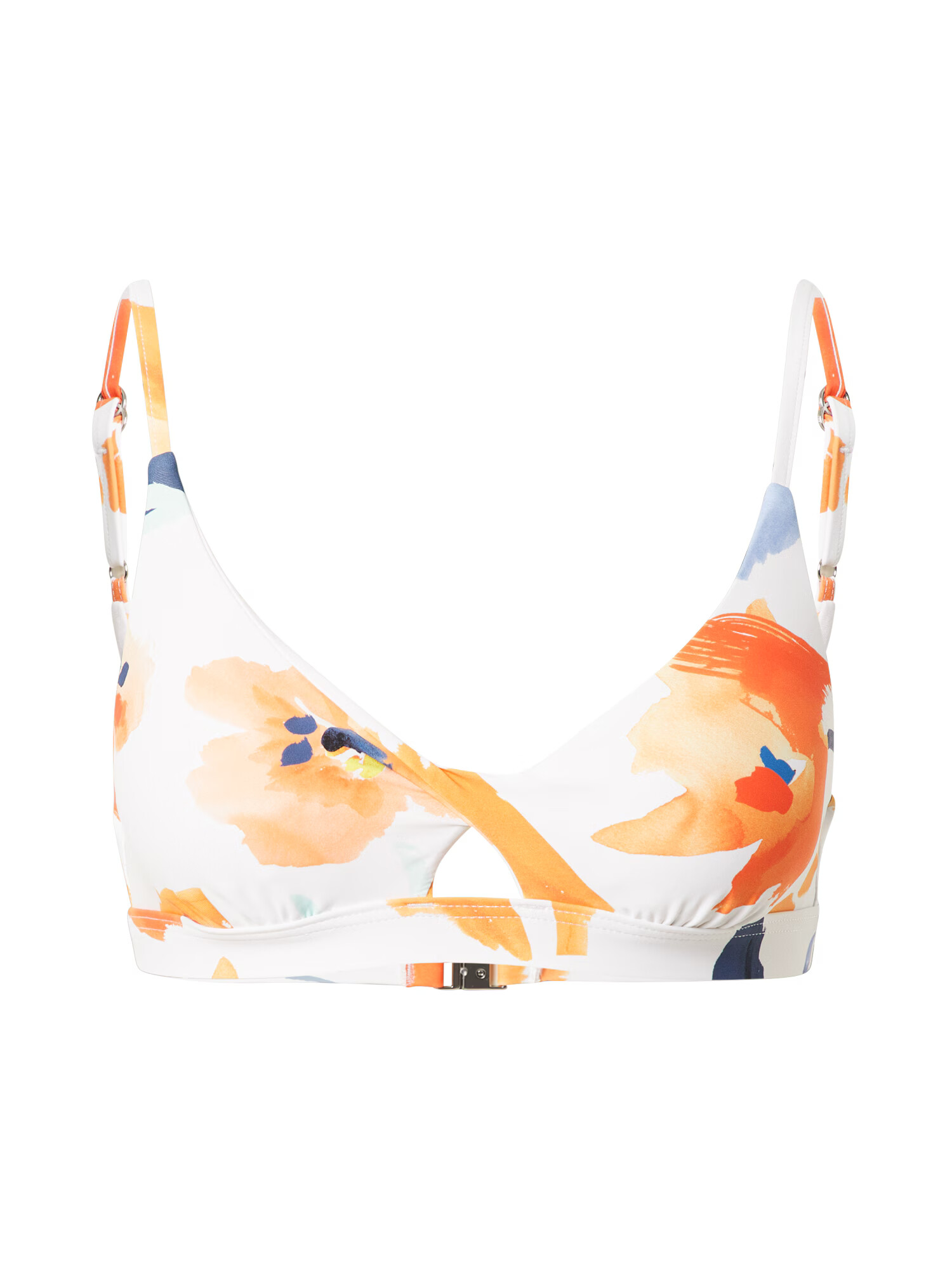 Seafolly Bikini zgornji del bela / oranžna / marine / rdeča - Pepit.si