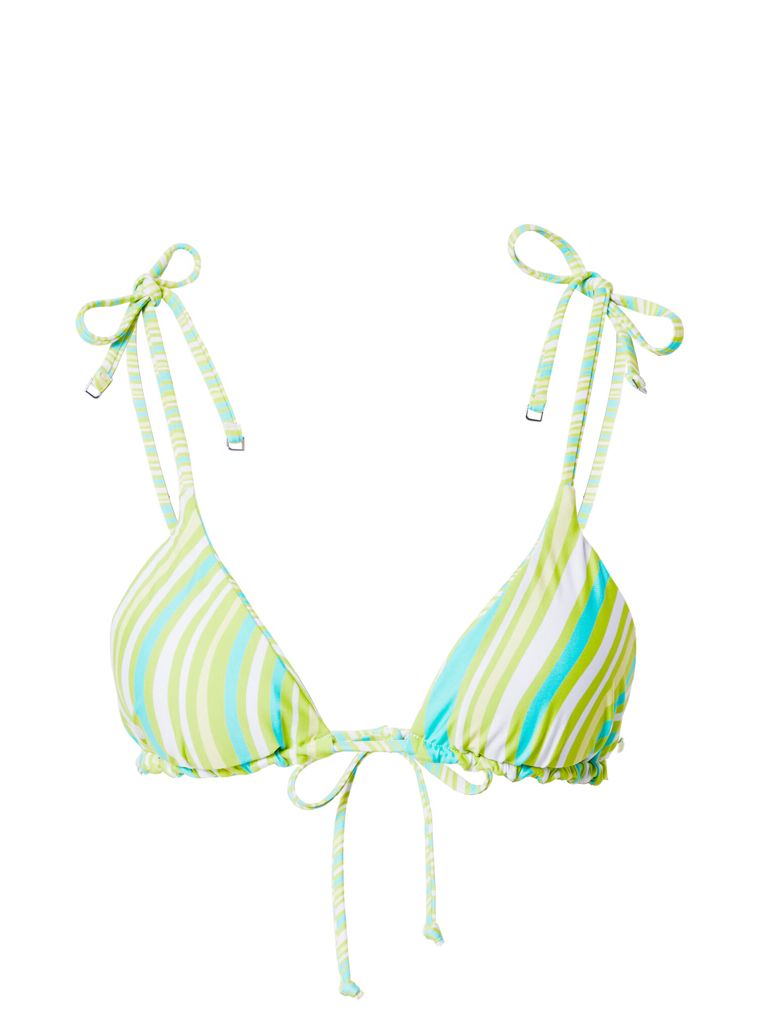 Seafolly Bikini zgornji del zelena / limeta / meta - Pepit.si