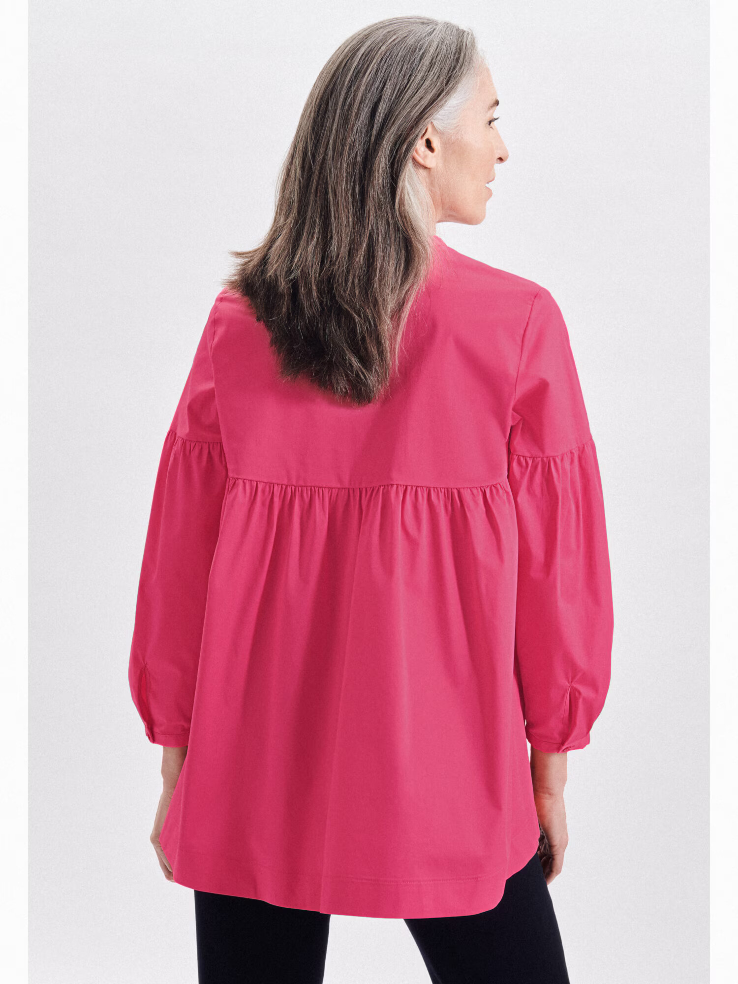 SEIDENSTICKER Bluza 'Schwarze Rose' roza - Pepit.si