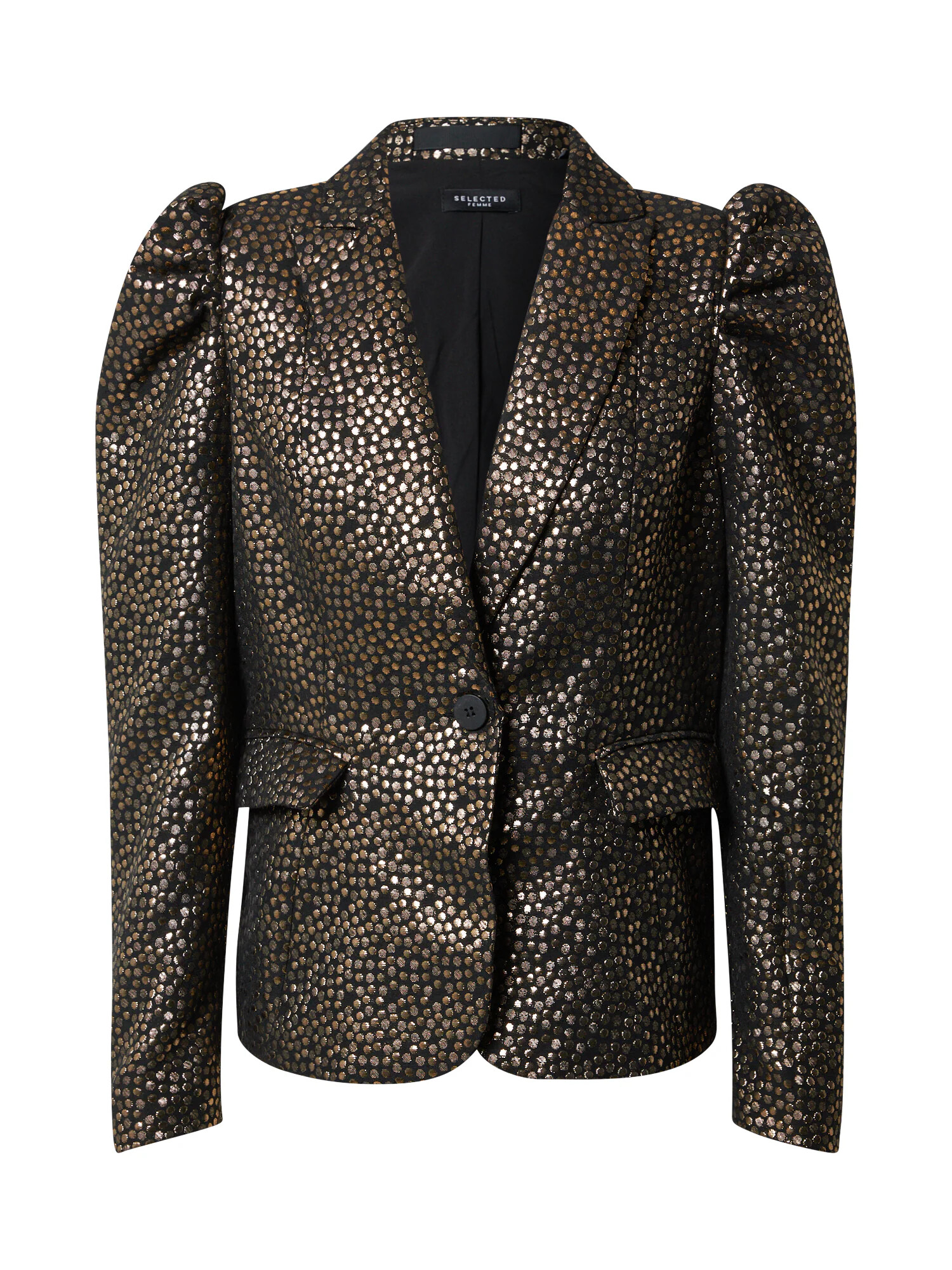 SELECTED FEMME Blazer 'Gee' zlata / črna - Pepit.si