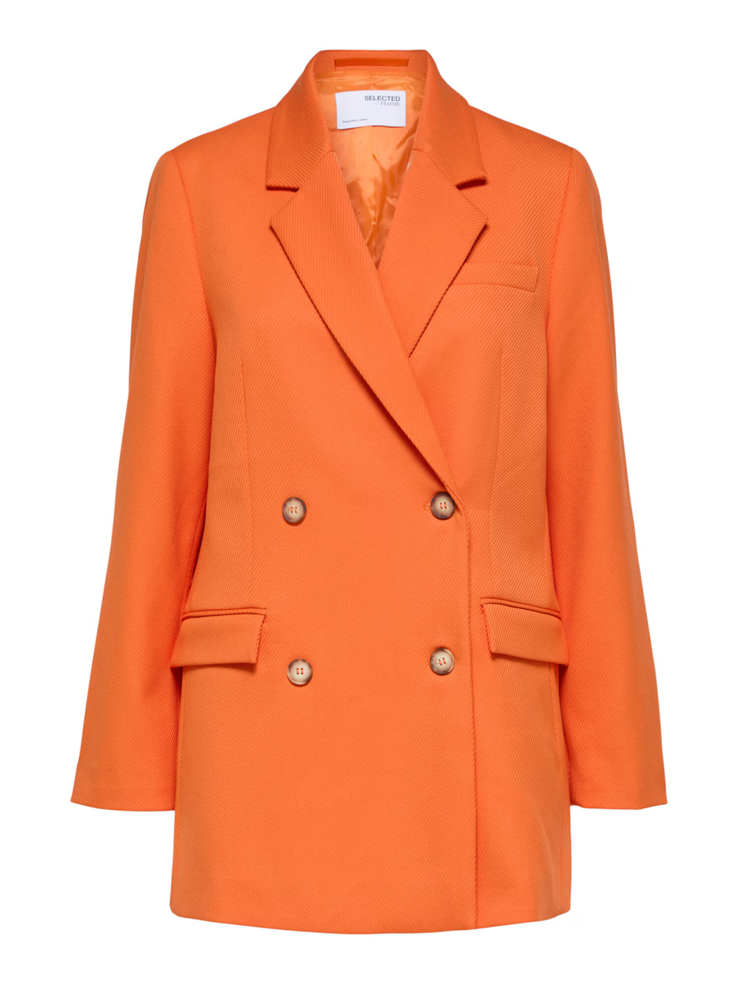 SELECTED FEMME Blazer oranžna - Pepit.si