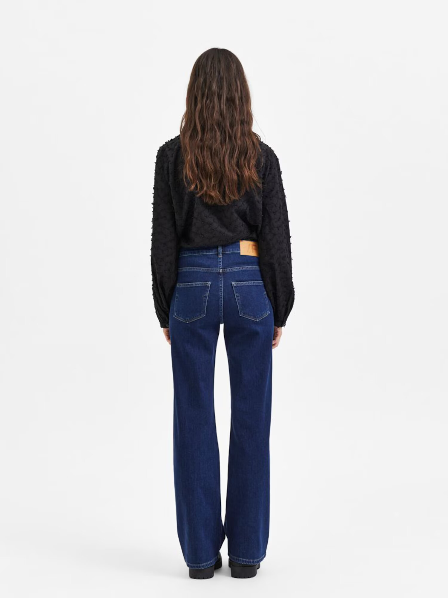 SELECTED FEMME Kavbojke 'Brigitte' moder denim - Pepit.si