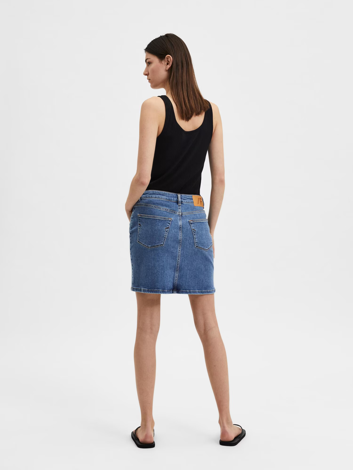 SELECTED FEMME Krilo 'Svava' moder denim - Pepit.si