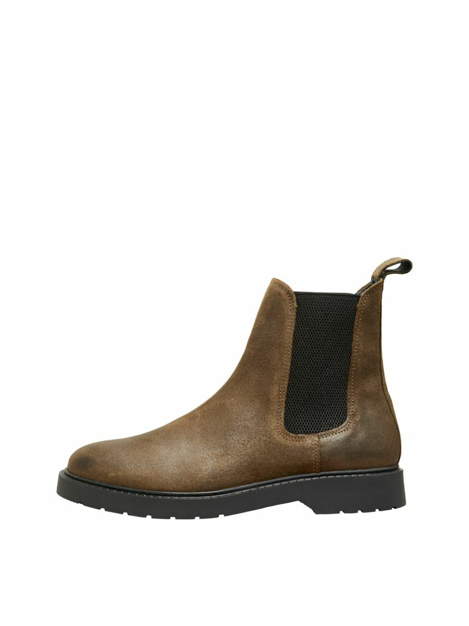 SELECTED HOMME Chelsea Boots 'Tim' oliva / črna - Pepit.si