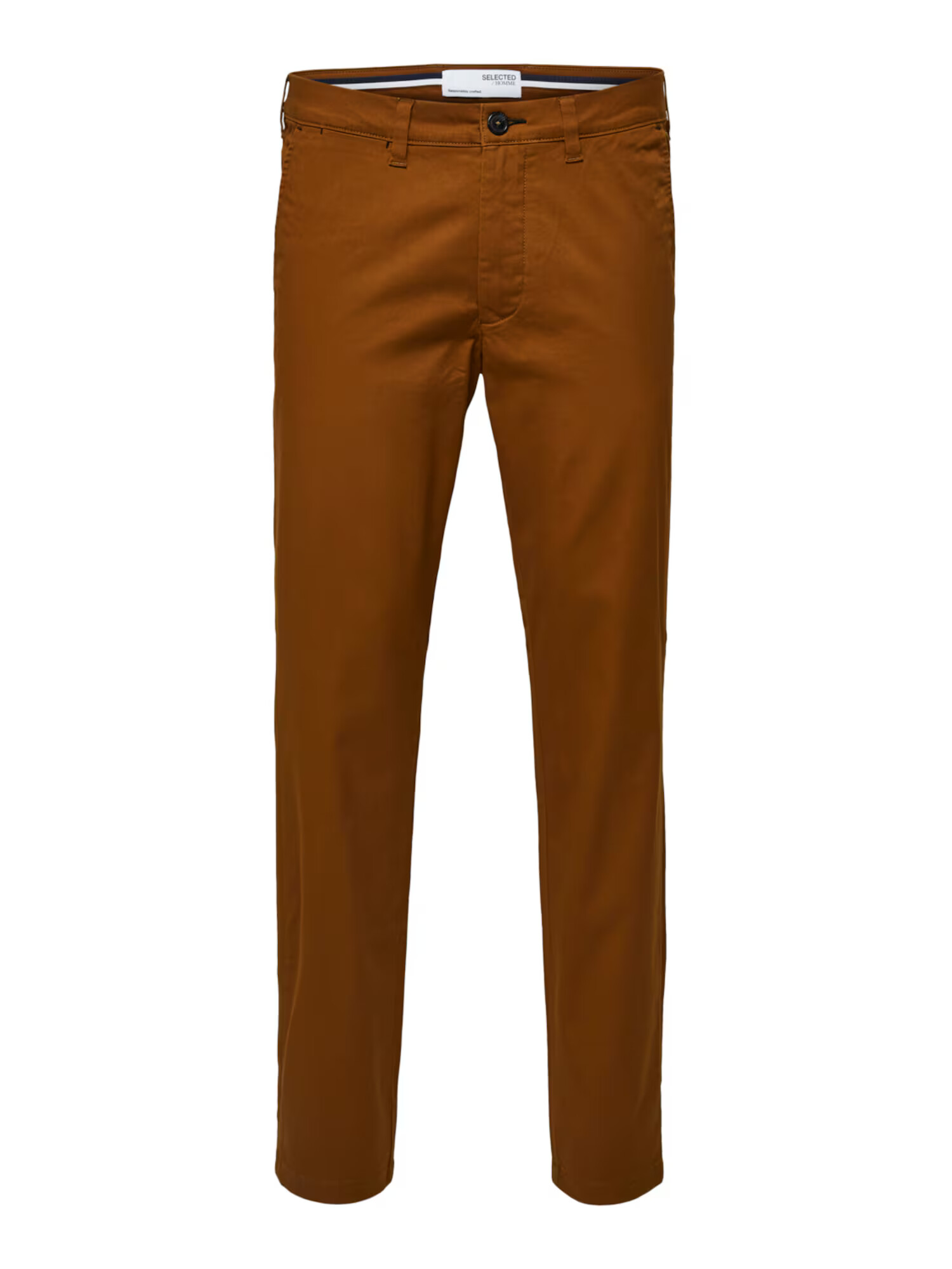 SELECTED HOMME Chino hlače 'Miles' karamel - Pepit.si