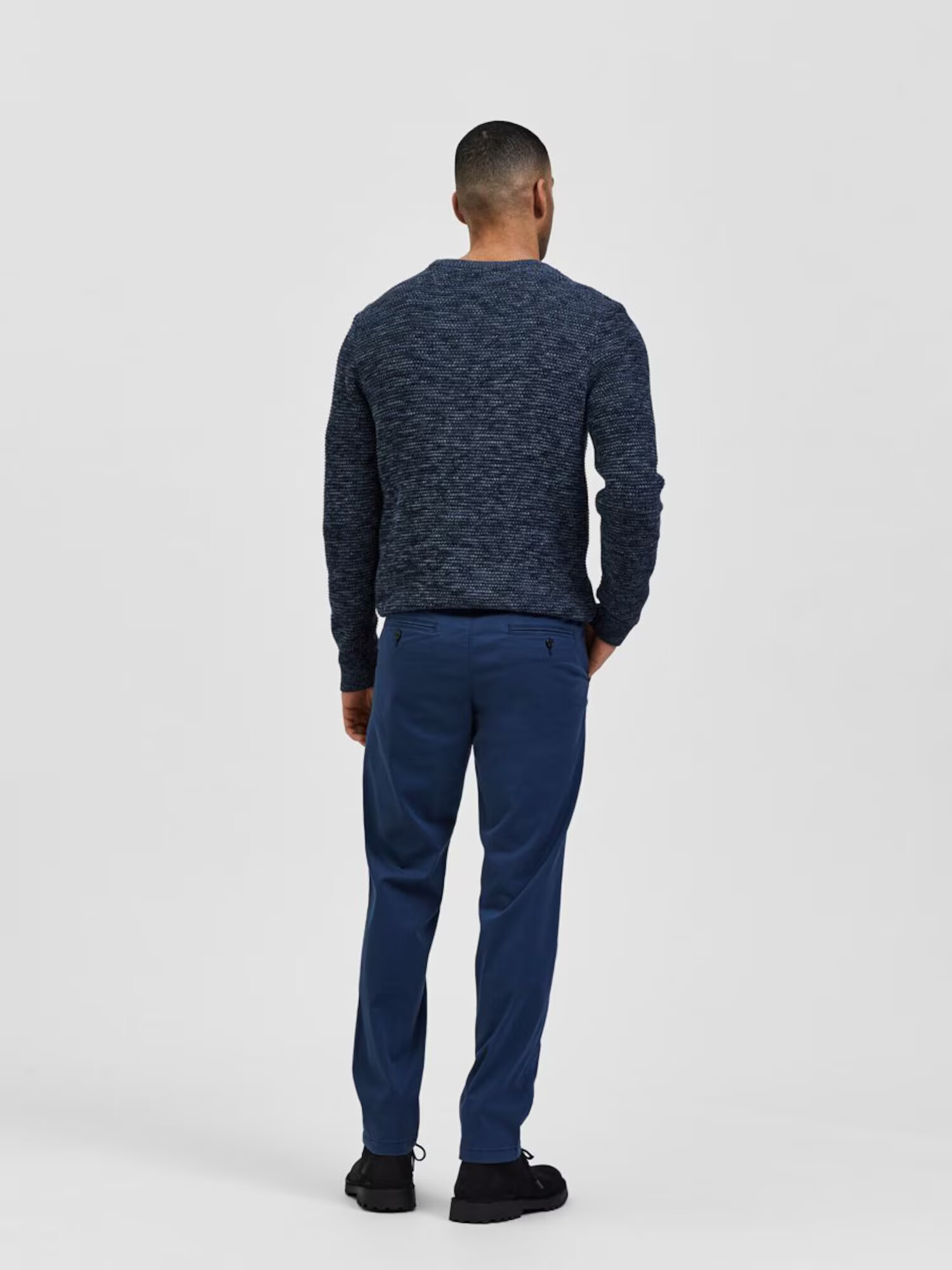 SELECTED HOMME Chino hlače 'Miles' marine - Pepit.si