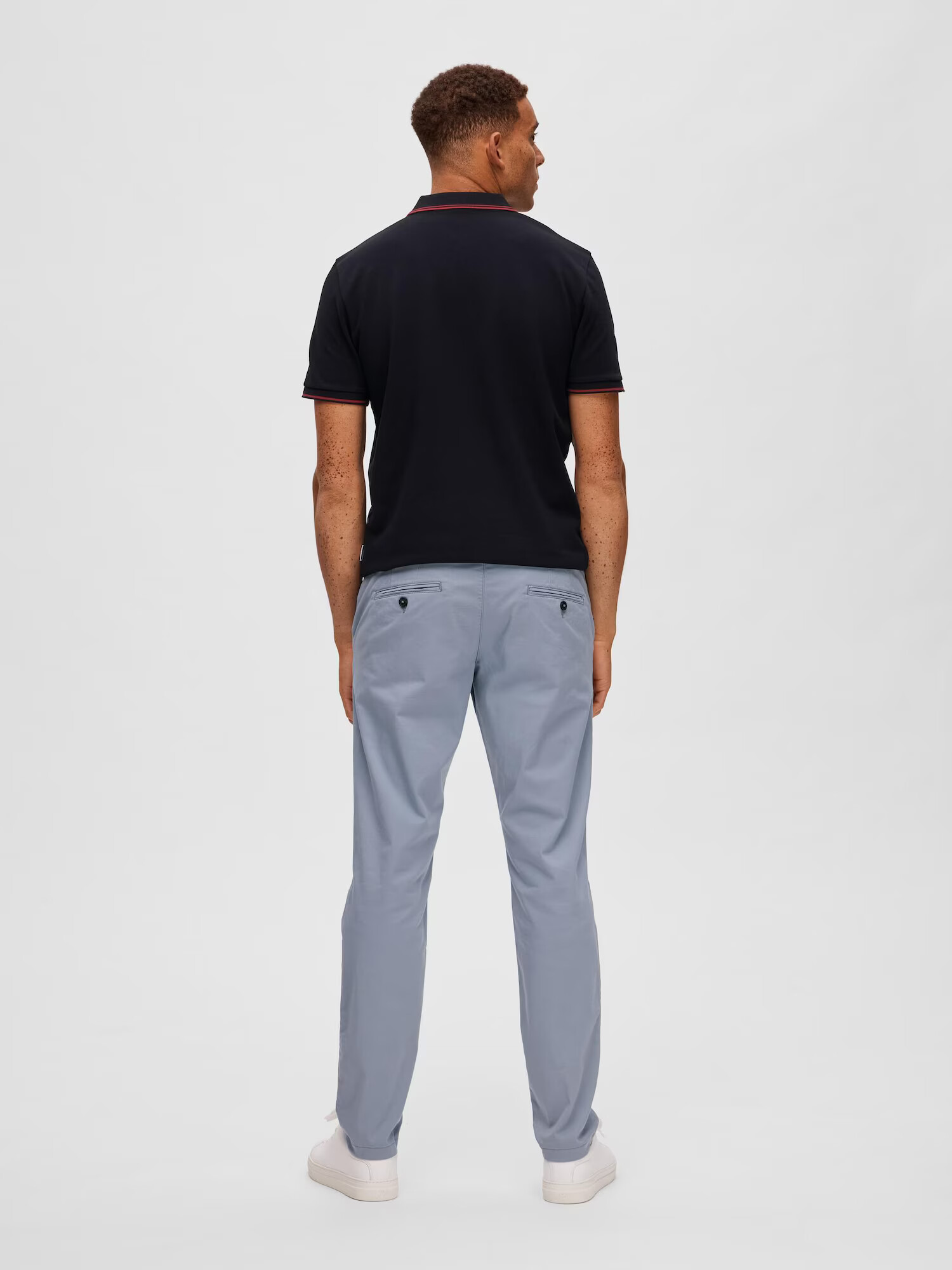 SELECTED HOMME Chino hlače 'New Miles' dimno modra - Pepit.si