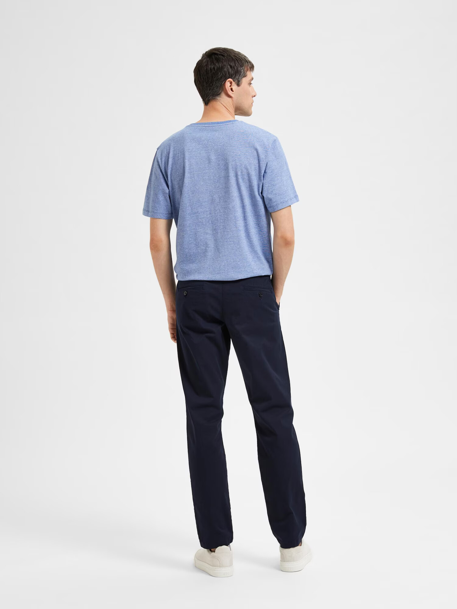 SELECTED HOMME Chino hlače 'New Miles' safir - Pepit.si