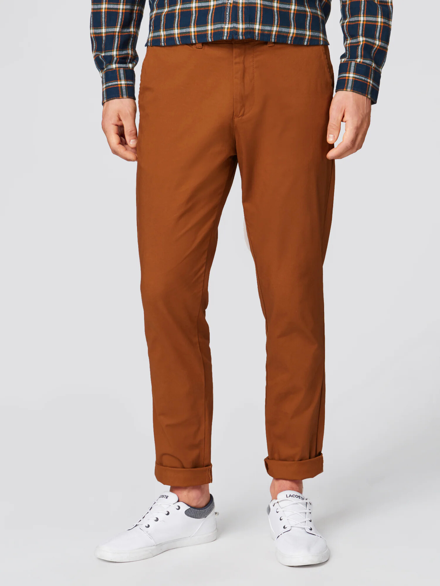 SELECTED HOMME Chino hlače 'YARD PANTS' rjava - Pepit.si